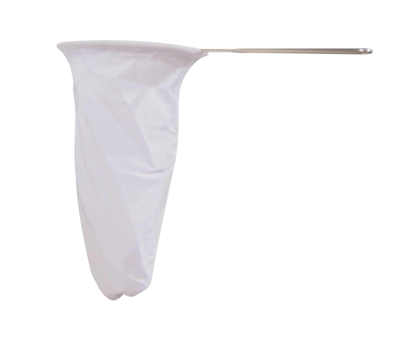 5.3” Large Reusable Thai Tea Filter – Traditional 10.8″ x 5.3″ x 9.5″, White