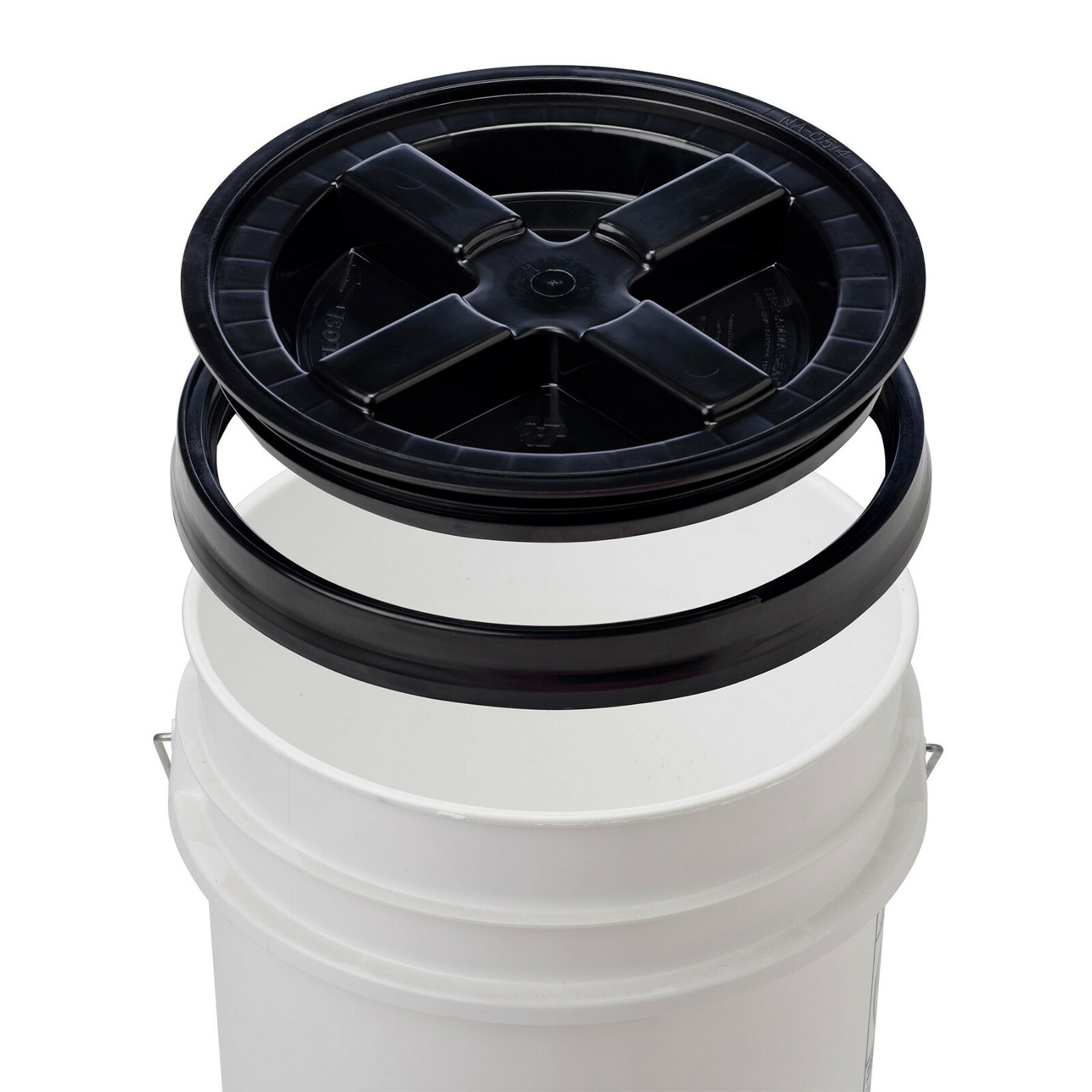 5 Gallon Bucket pail with Screw on Air tight Lid- Food Grade BPA Free ( 3 Pack)