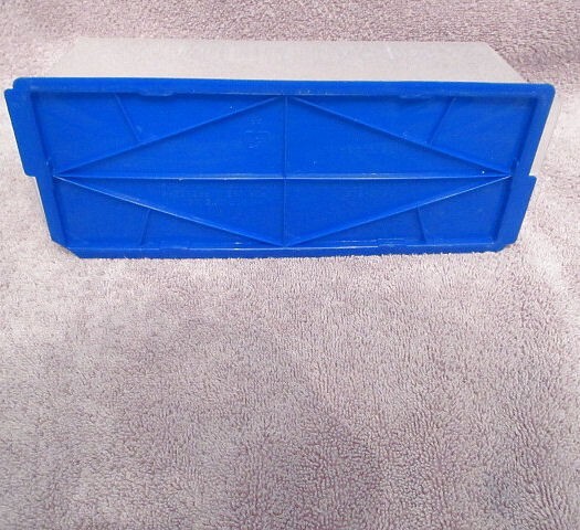 Vtg Kraft Velveeta Cheese Keeper 2 lb Plastic Storage Container Clear Blue USA