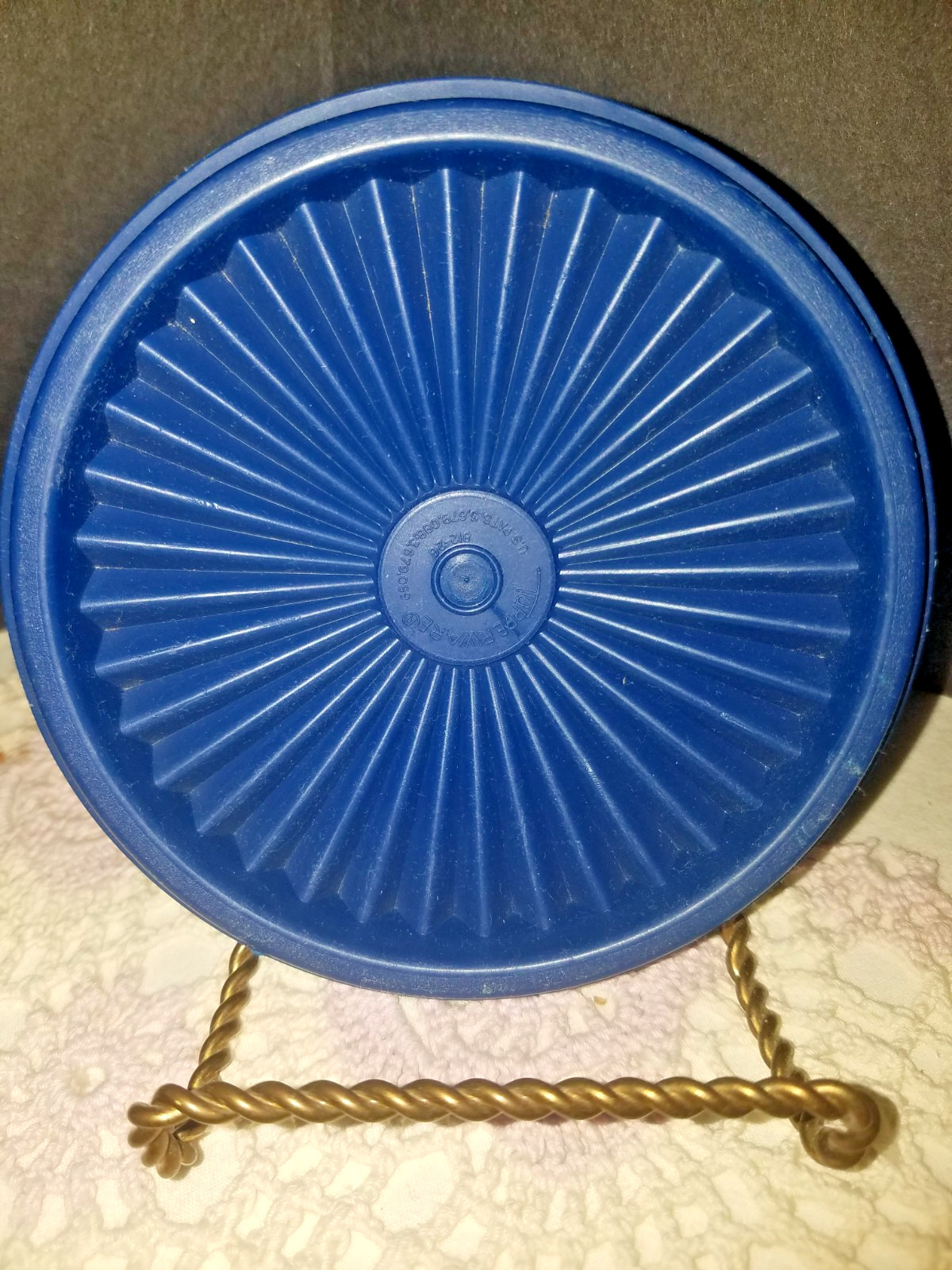 TUPPERWARE Navy Blue #812 Replacement Instant Seal FOR 5″ Canister #811