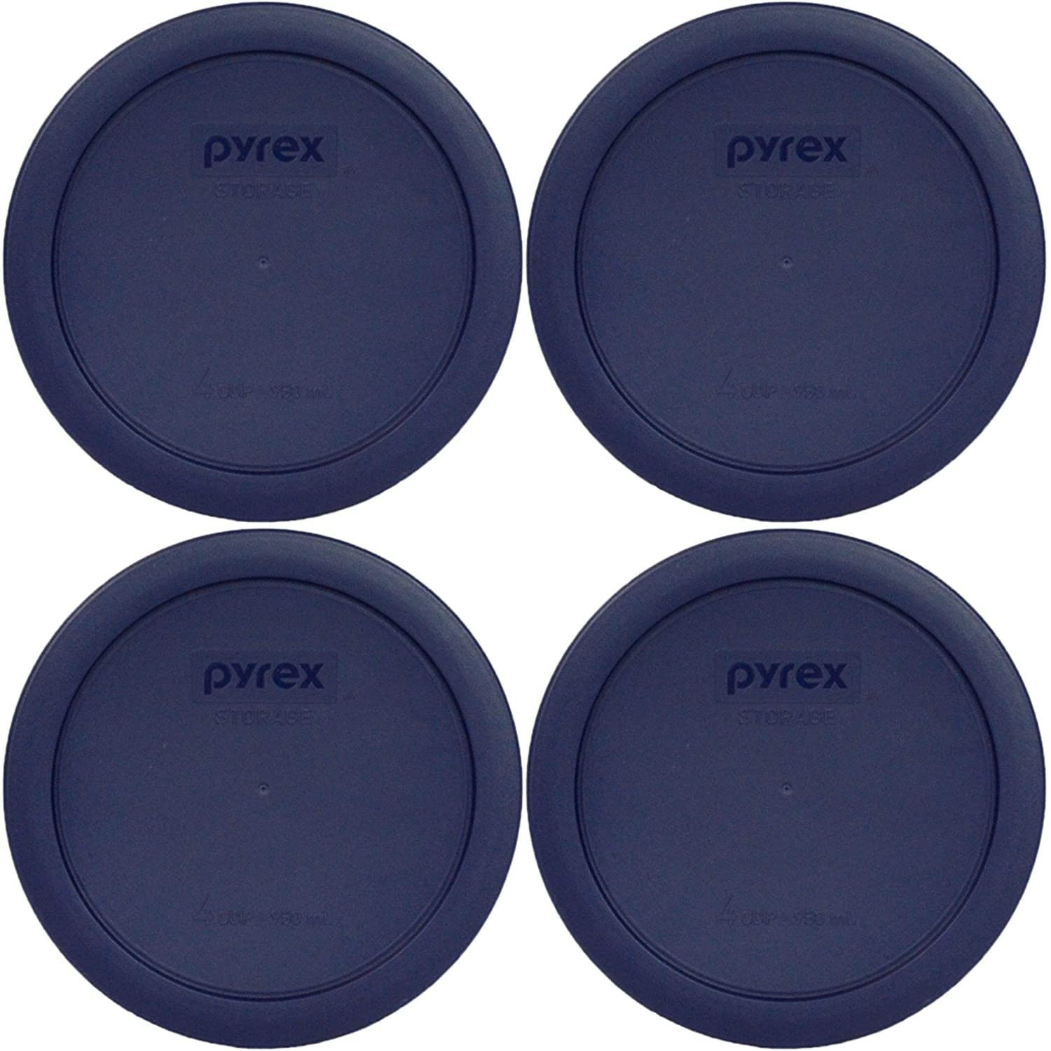 7201-PC 4 Cup Blue Food Storage Replacement Lid (4-Pack) – Made in USA