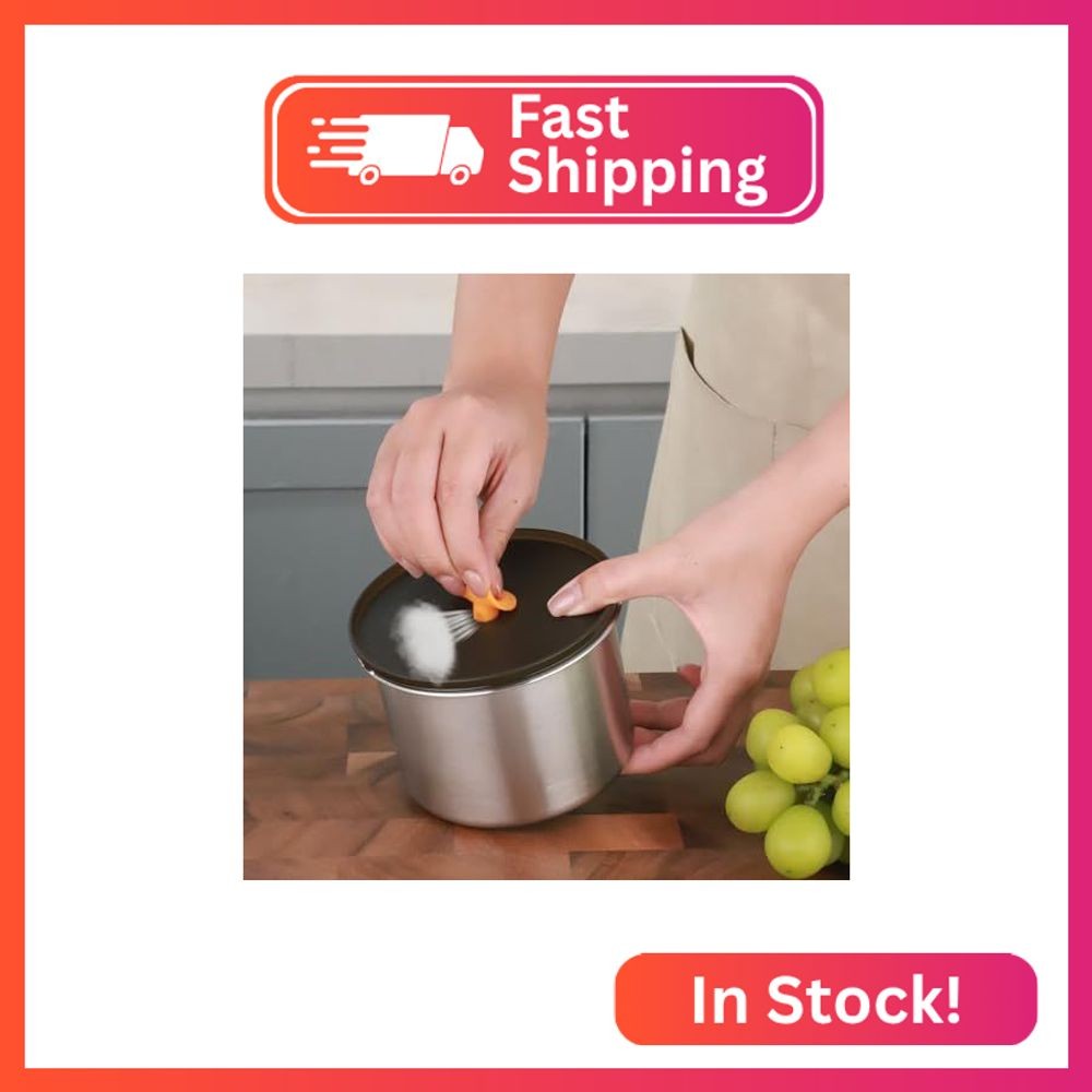 MAXCOOK Stainless Steel Food Containers with Lids, 24 oz Food Storage Container