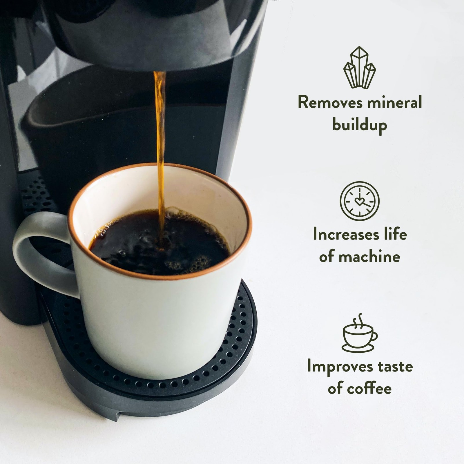 Universal Descaling Solution for Keurig, Nespresso, 8.5 Fl Oz (Pack of 2)