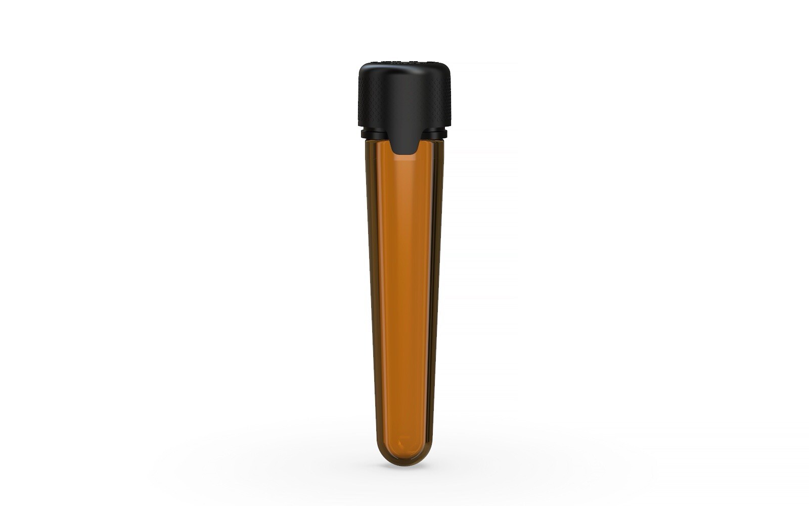 CHUBBY GORILLA 100MM PRE ROLL TUBE AVIATOR CR (10pack) AUTHENTIC AMBER/BLACK CAP