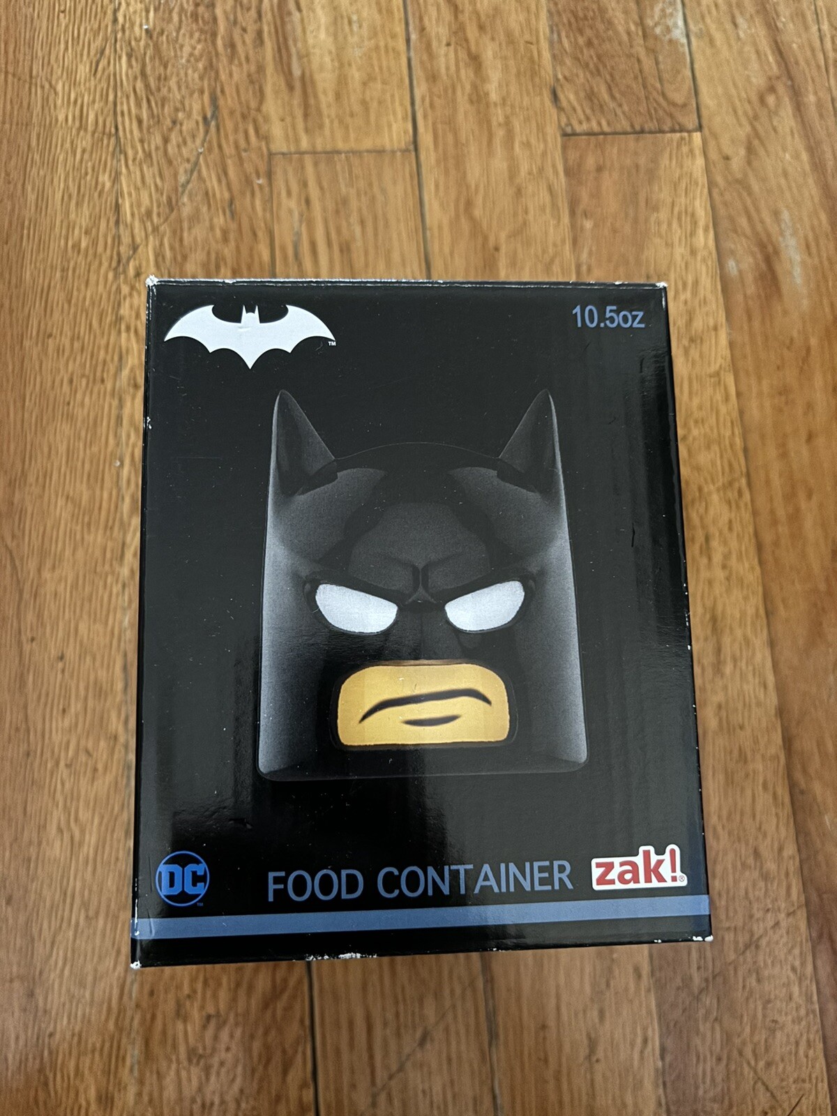 Batman Food Container – 10.5 Oz – By Zak! DC Comics/Lootcrate New In Box