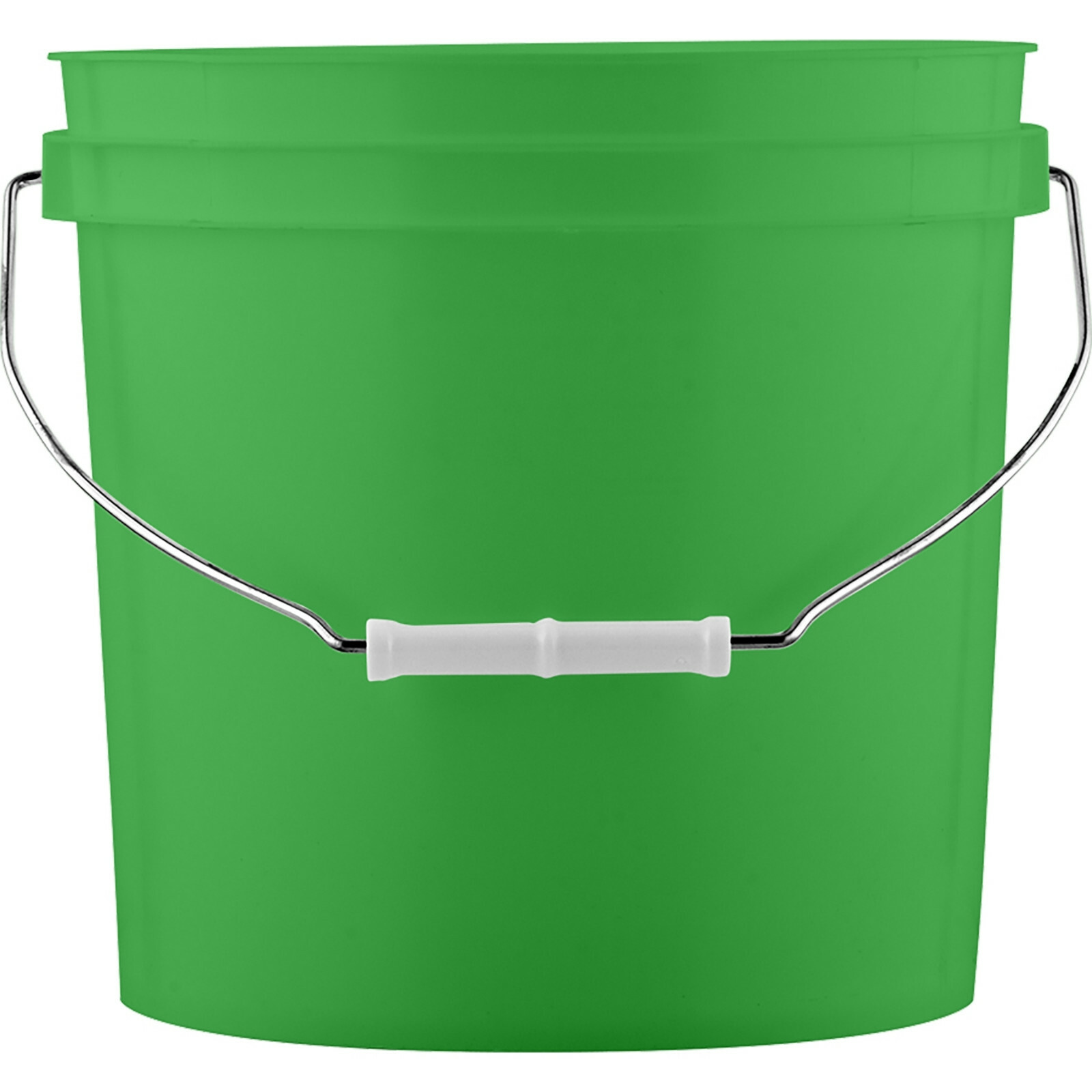 2 Gallon Plastic Buckets pails with Lids Food Grade BPA Free ( 3 Pack) 3-color