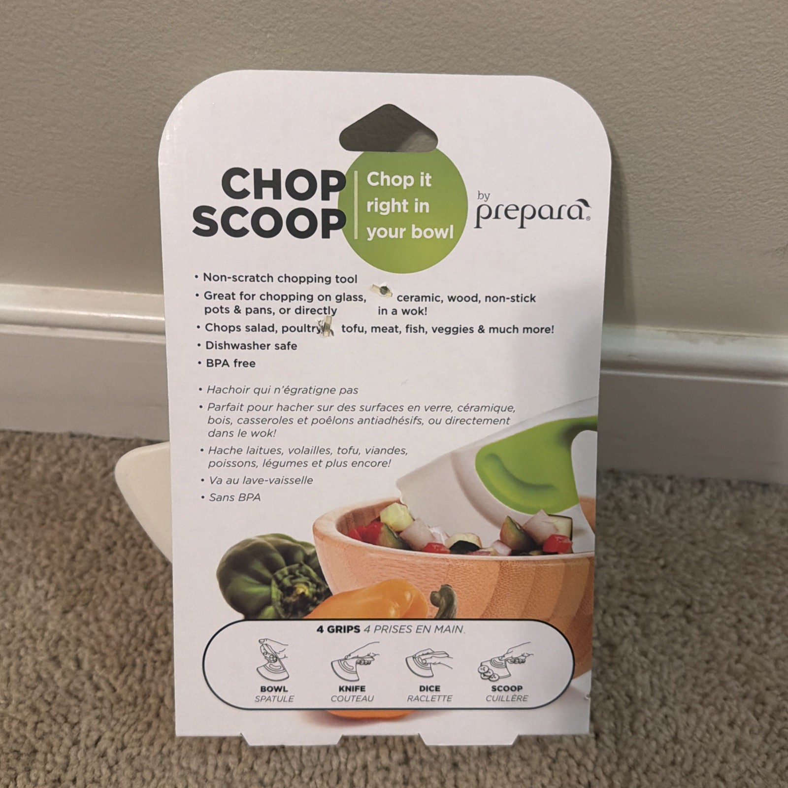 Prepara Chop Scoop Herb Savor POD 2.0 Dressing Shaker All Brand New