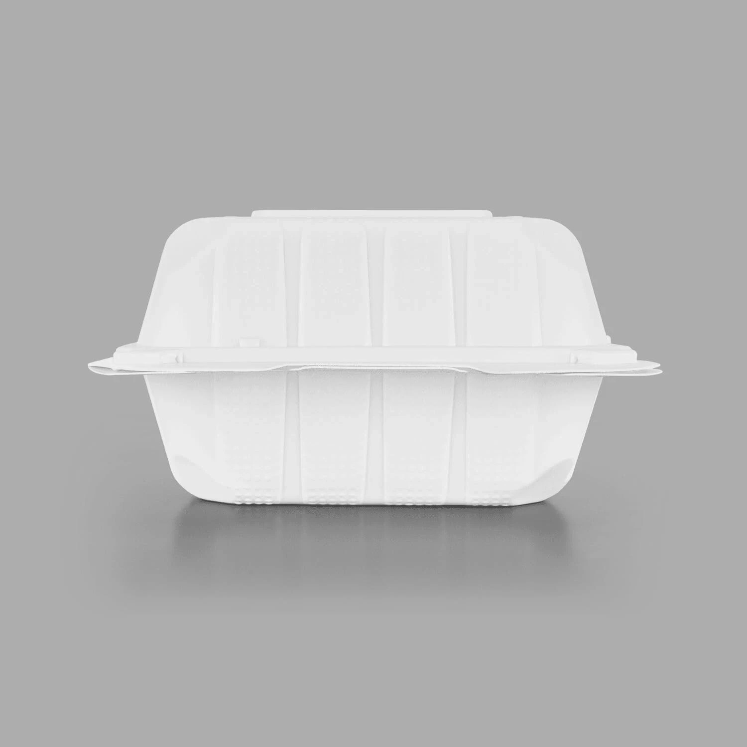250 pcs Disposable Clamshell Food Take Out Container Box To Go 6″ x 6″ x 3.25″