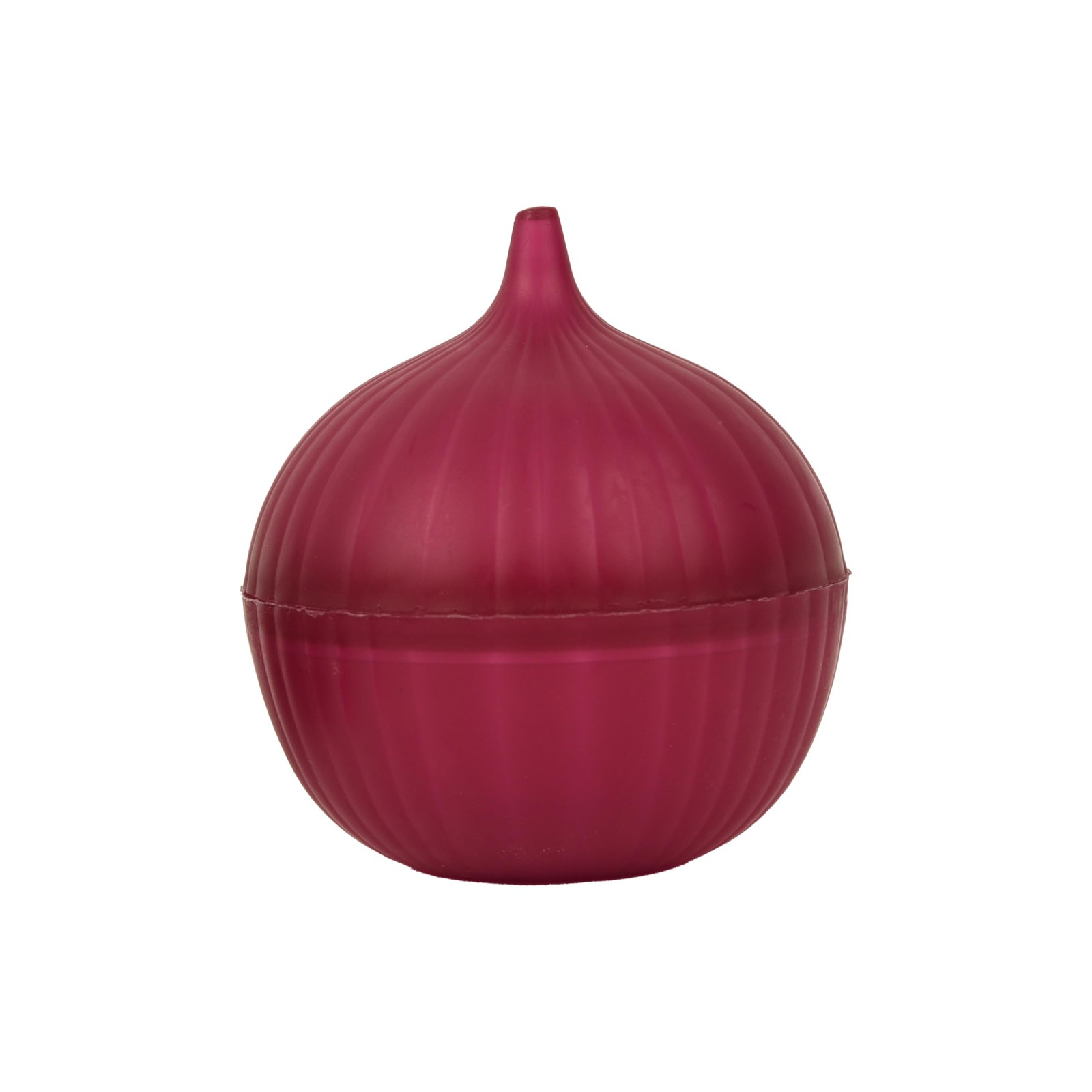 Servette Home Food Keeper Storage Container with Lid, Standard, Red Onion