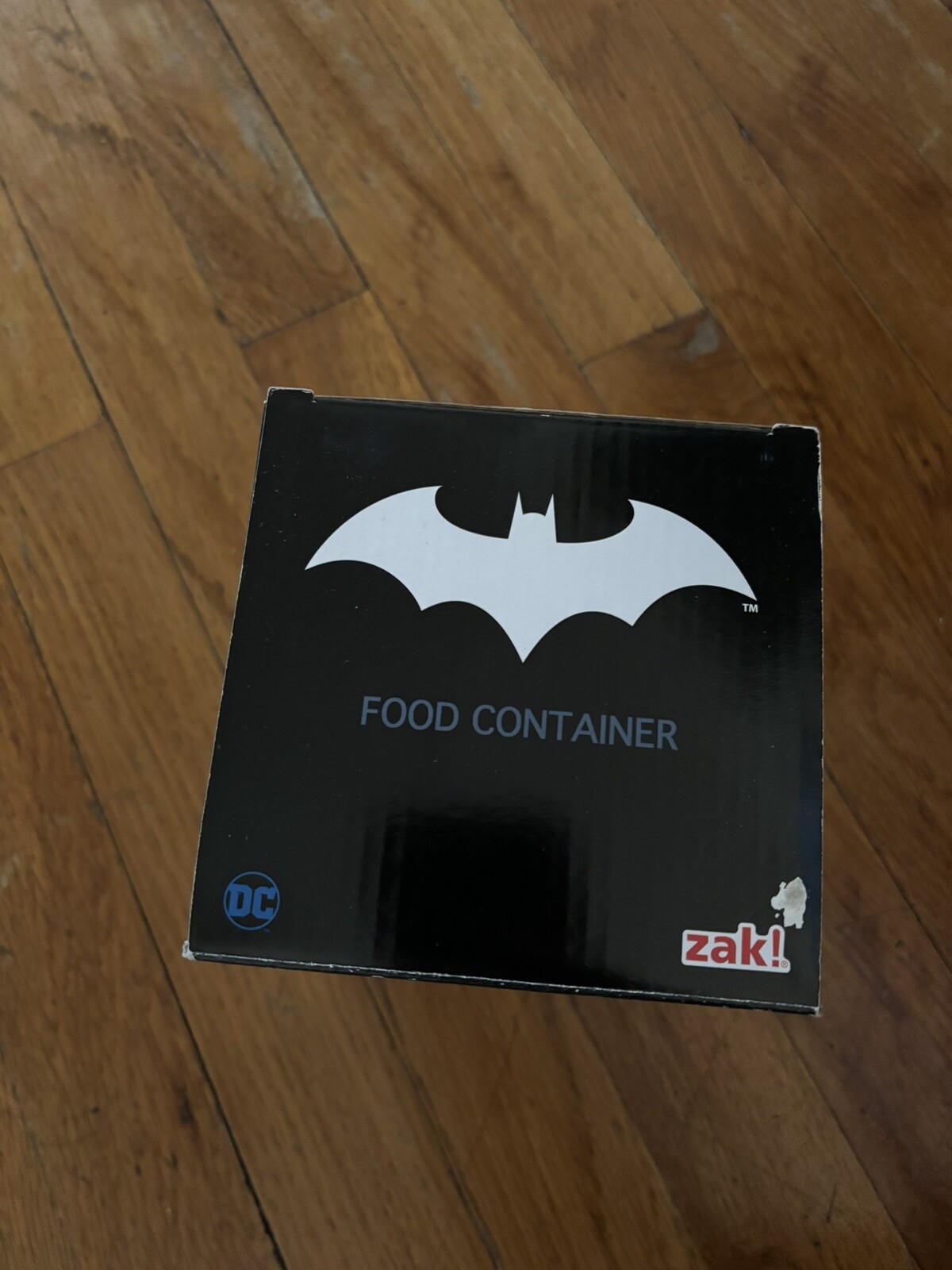 Batman Food Container – 10.5 Oz – By Zak! DC Comics/Lootcrate New In Box