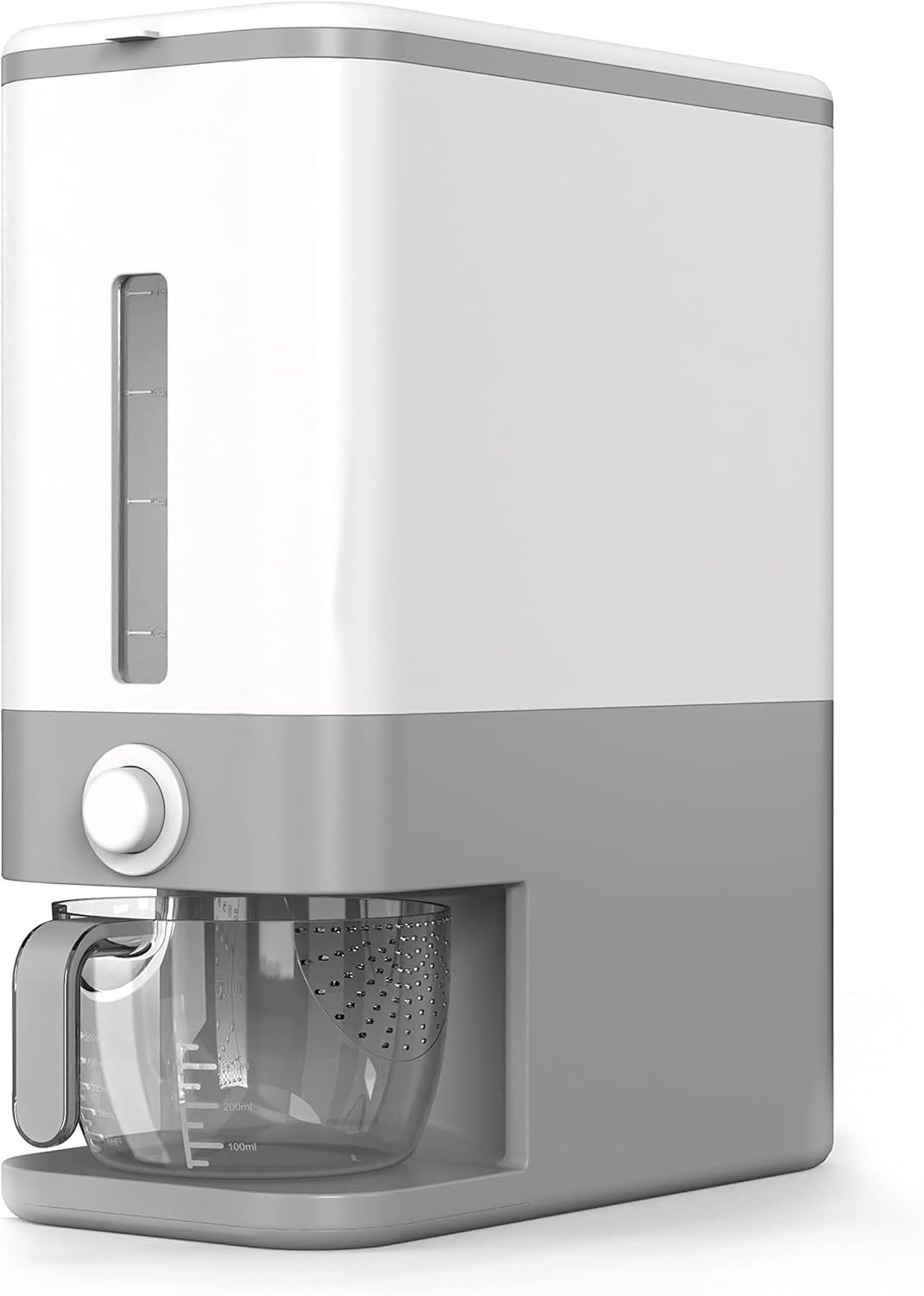 Dispensador de arroz cocina dispensador almacenamiento cocina granos 20-25Lbs Nu