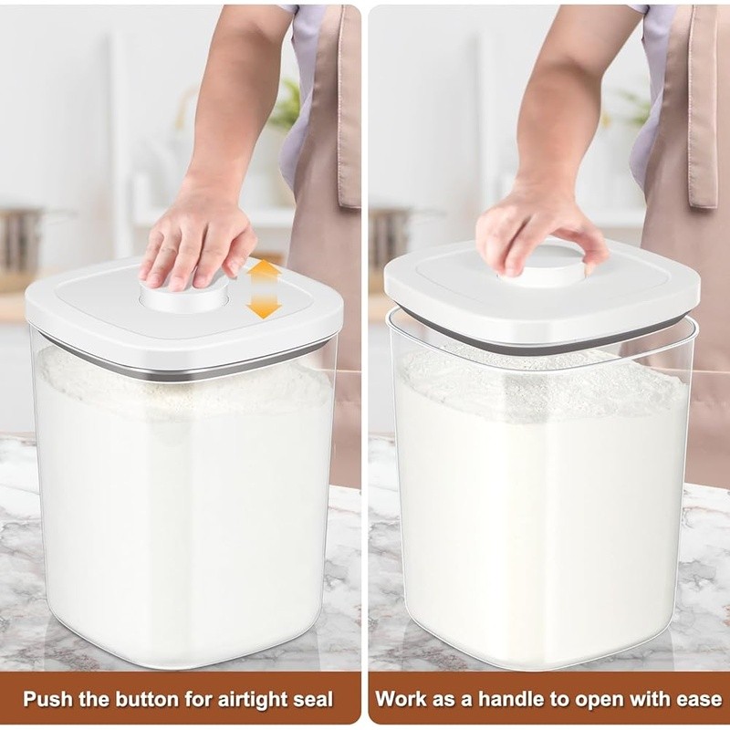 Versatile Airtight Food Storage Container Rice Flour Cereal Beans Oats Pets New
