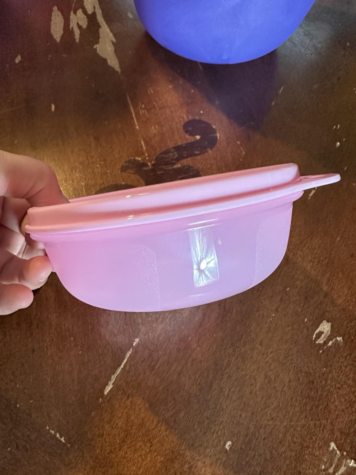 Tupperware Modular Bowls Set Kitchen Food Storage Fridge Purple Pink BPA Free