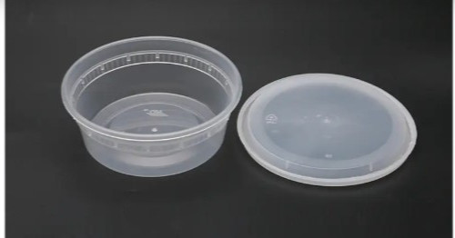 8oz Heavy Duty Round Deli Soup Plastic Container 240 Set