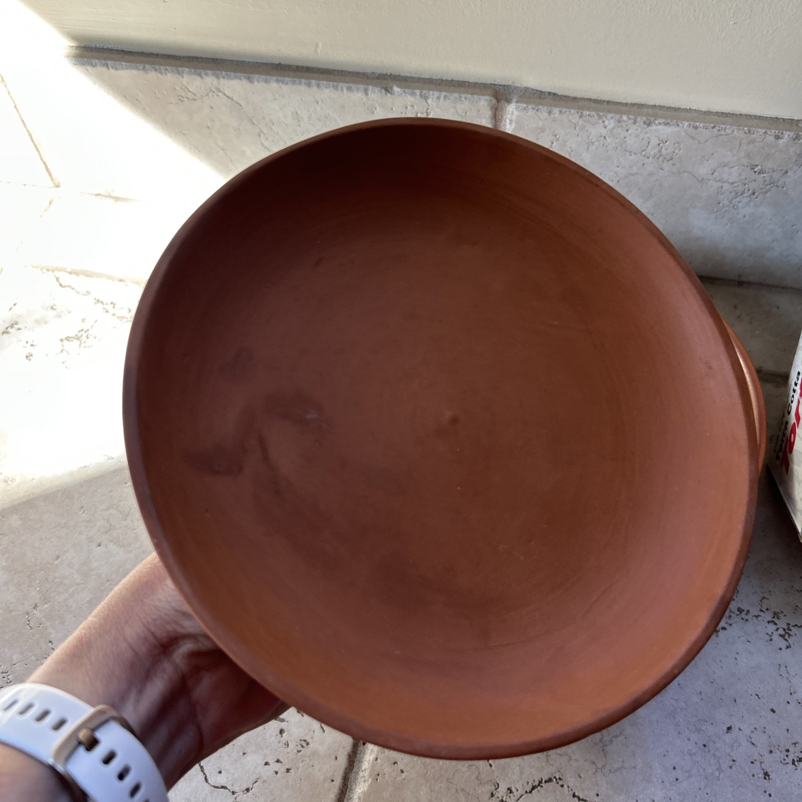 Fox Run Microwavable Terra Cotta Tortilla Warmer Glazed Interior 8 1/2″ NOS