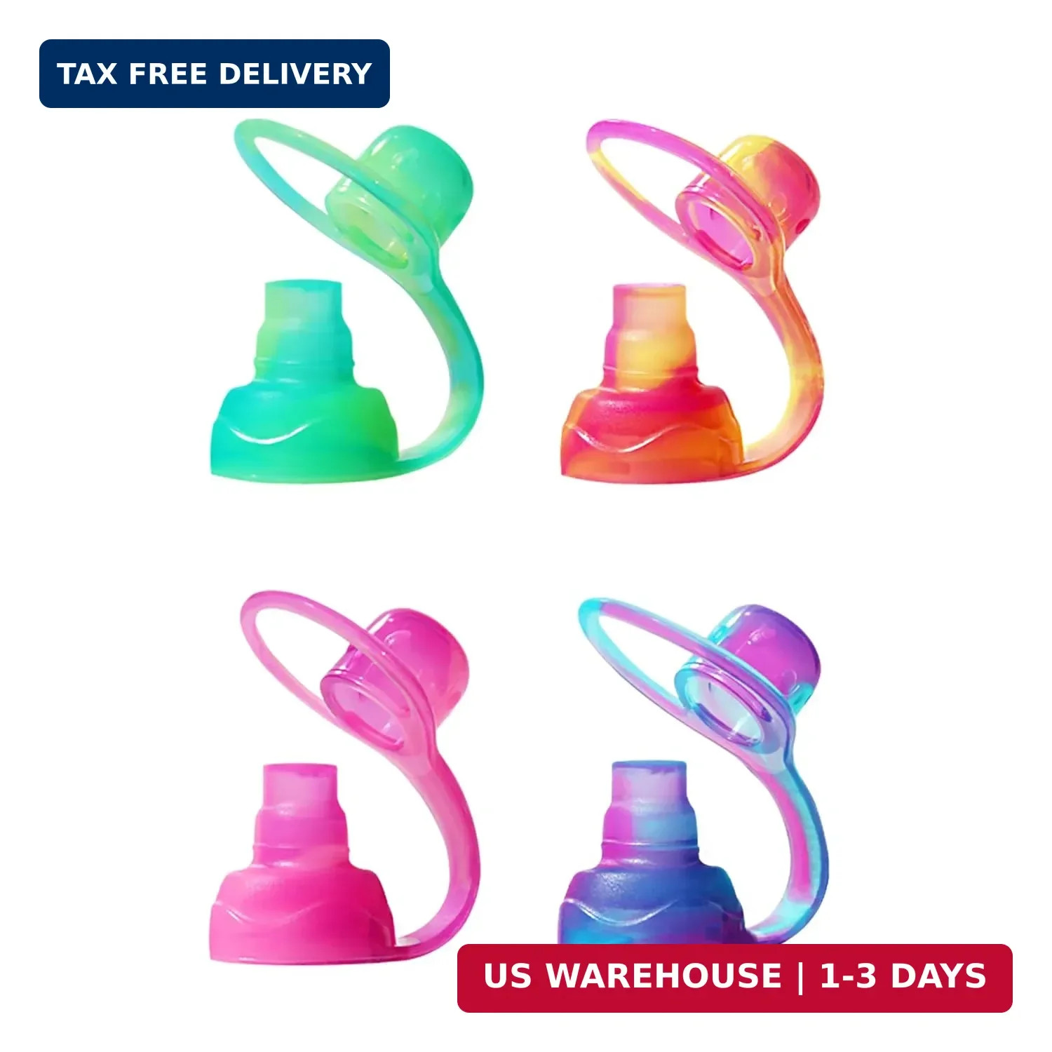 ChooMee SoftSip Food Pouch Top | Baby Led Weaning | No Spill Flow Control Valve,