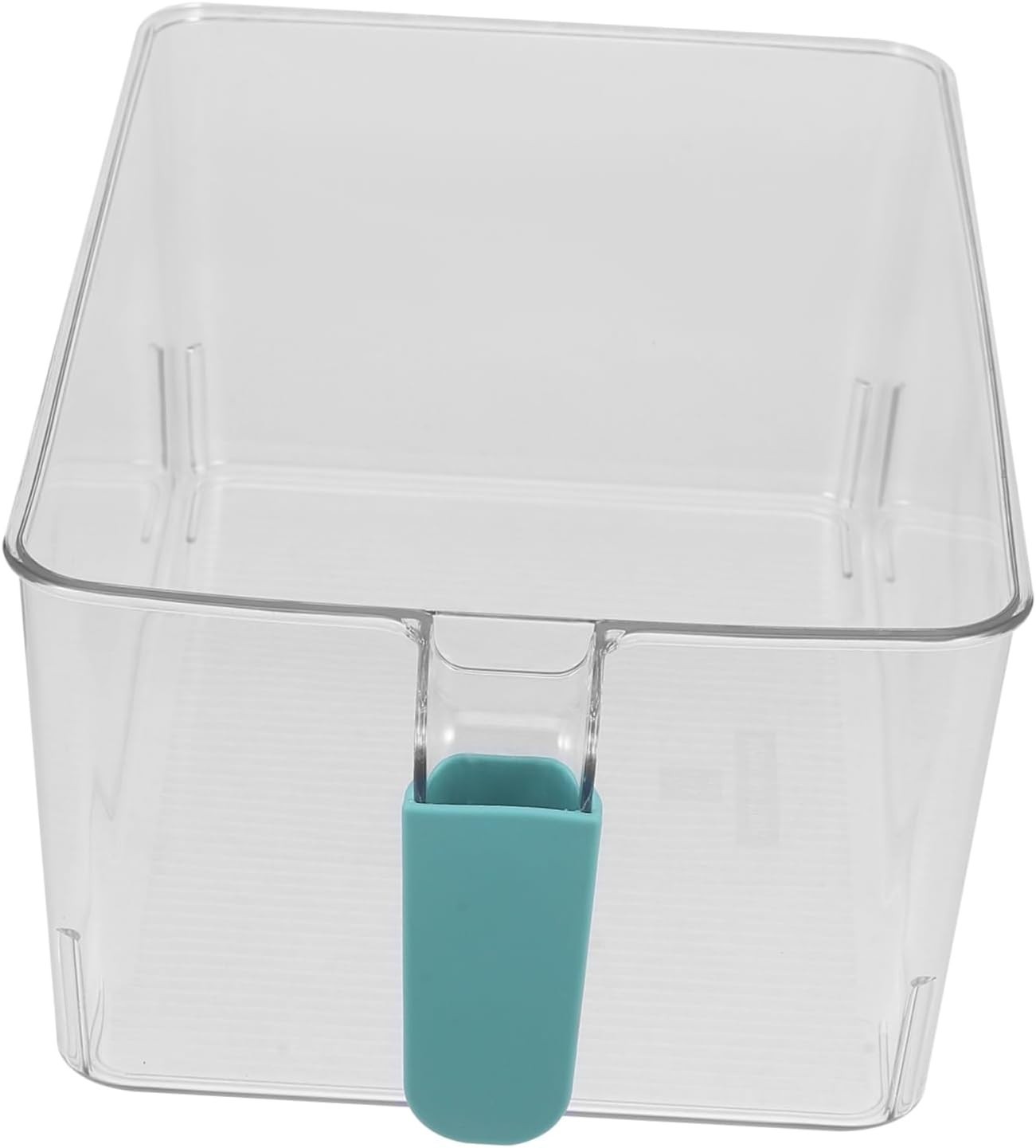 Fridge Organizer Bin Lid Handle Design Capacity Food Storage Container for Fr…