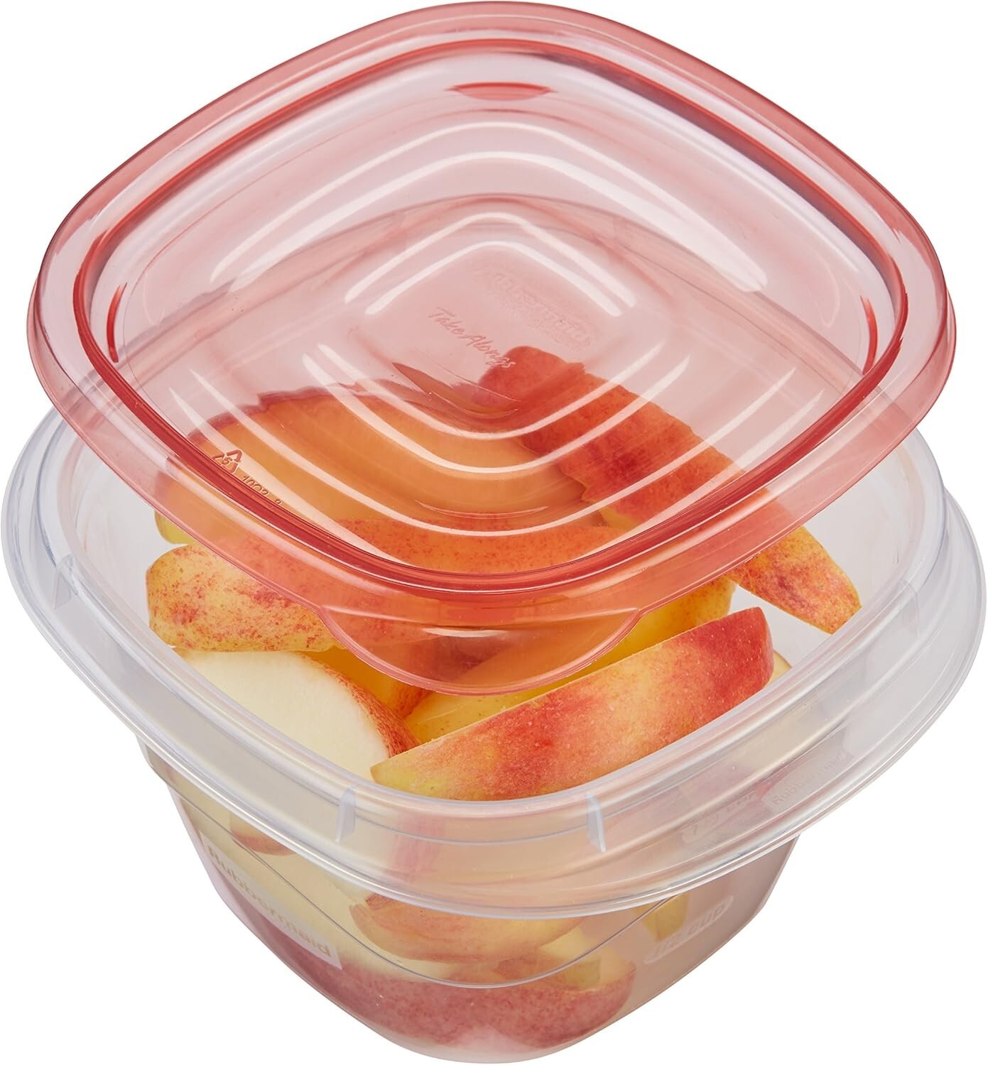 Rubbermaid 2086739 2.1 cups Clear Food Storage Container with Lids , 5 pack