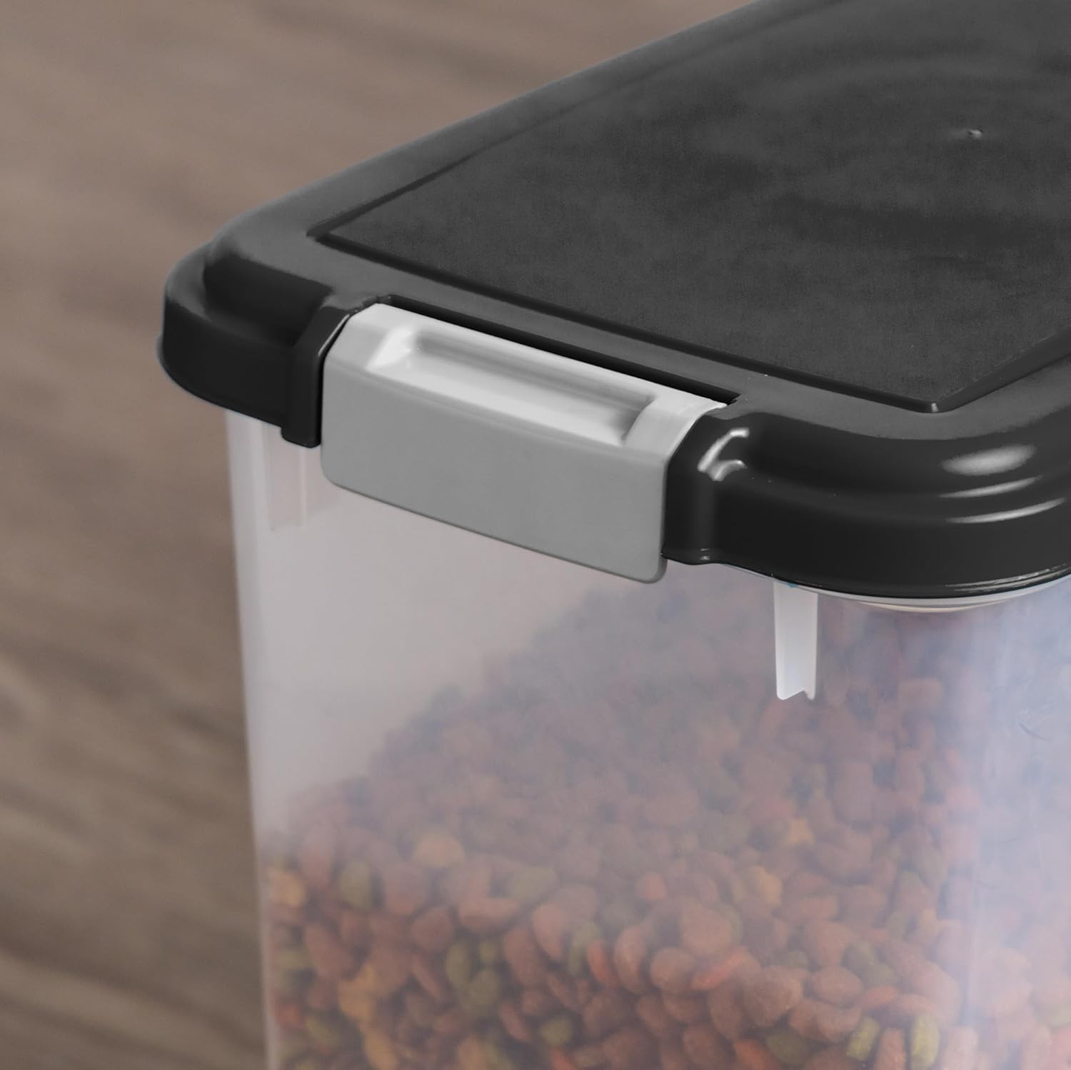 30 Lbs Contenedor Transparente Para Almacenar Alimentos Para Perros, Neuvo.