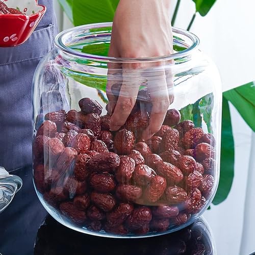 YUEJUM Unbreakable & Dishwasher Safe Airtight Food Storage Canister | 1 128 oz