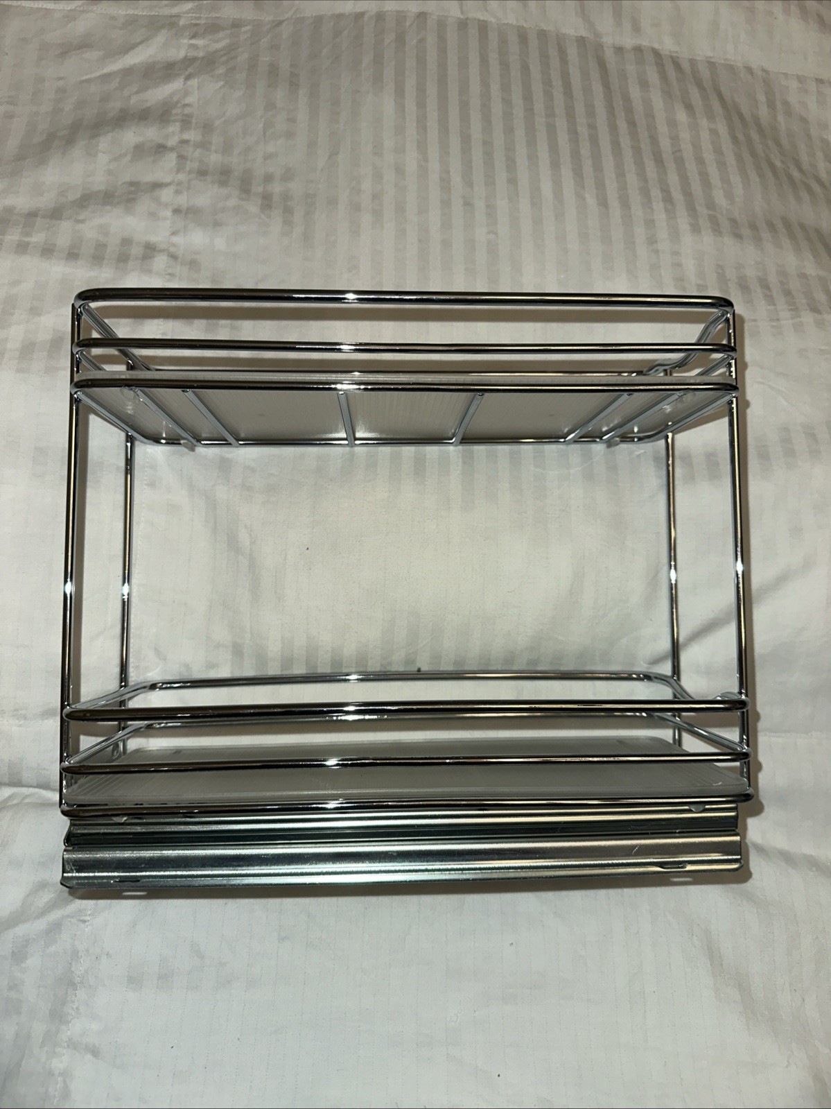 Lynk Professional Slide Out Double Spice Rack Upper Cabinet Organizer – 4″