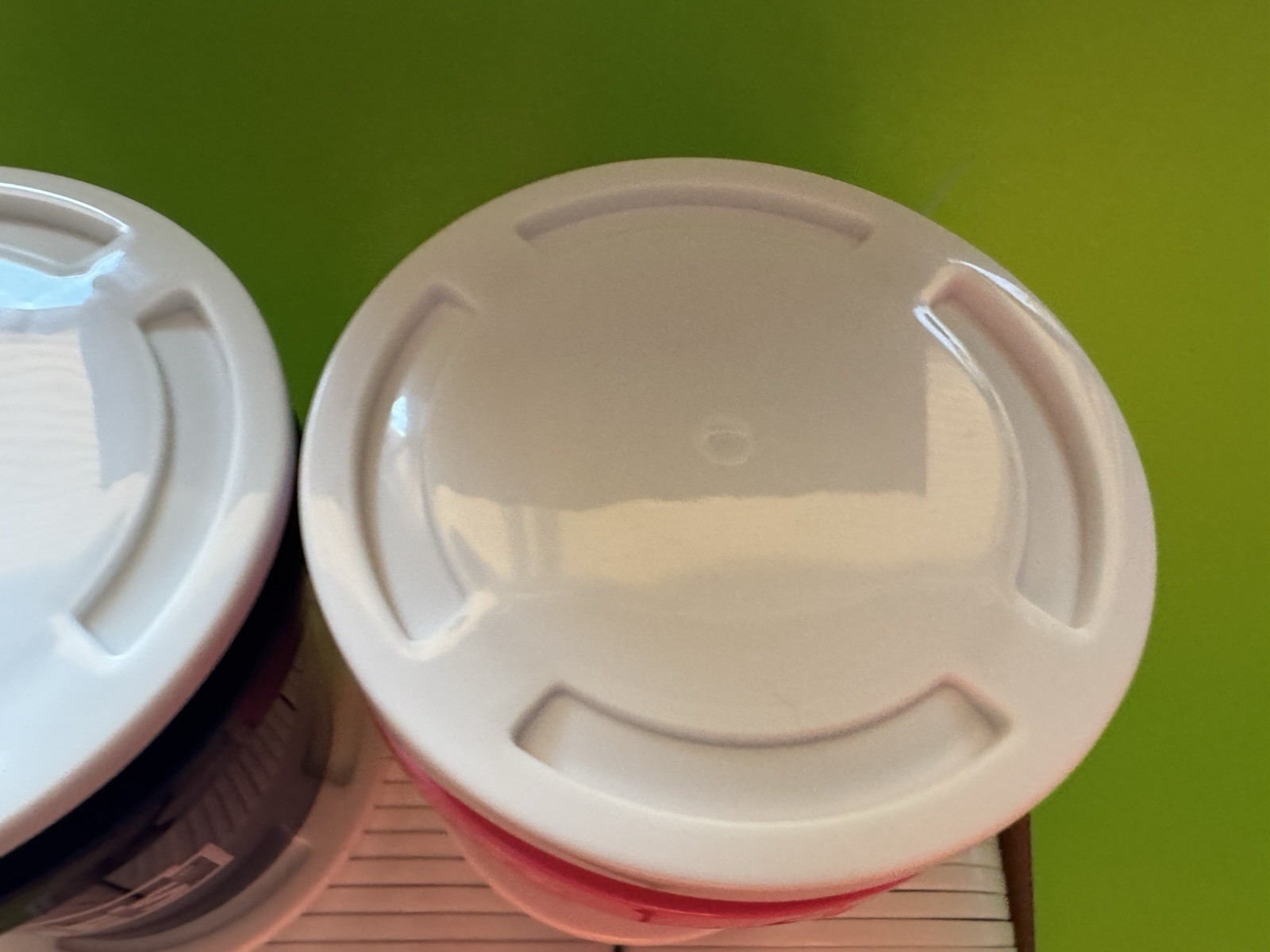 10 Lot Of Mini Bucket Lids Only—- Fits .4 And .5 Quarts Collectible Buckets