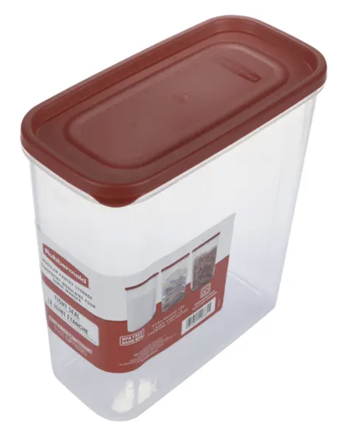 Rubbermaid 2168228 Racer Red 21 Cup Dry Food Storage Containers – Pack of 3