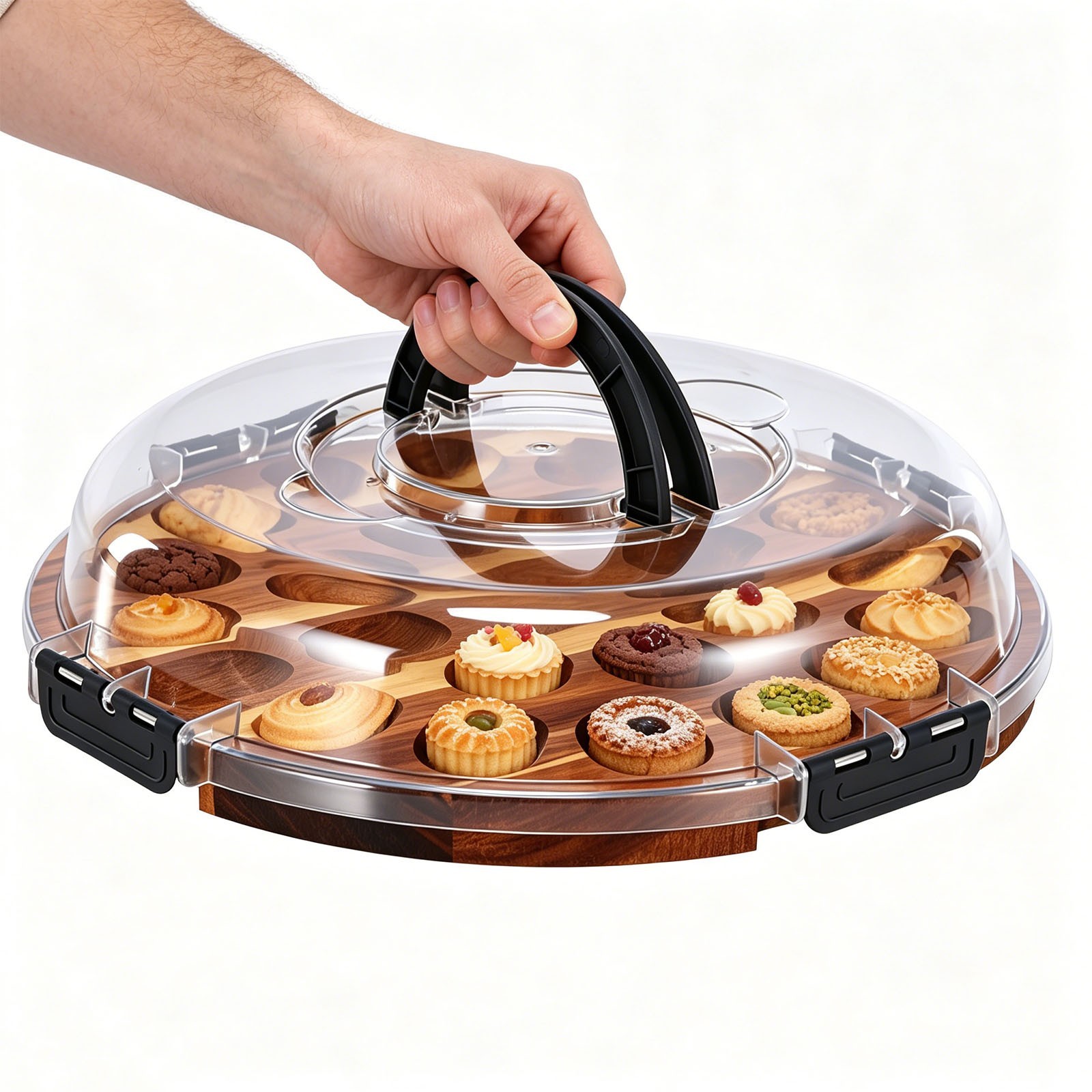 Deviled Egg Containers with Lid & Secure Snap, Holds 24 Eggs Deviled Egg Tray US