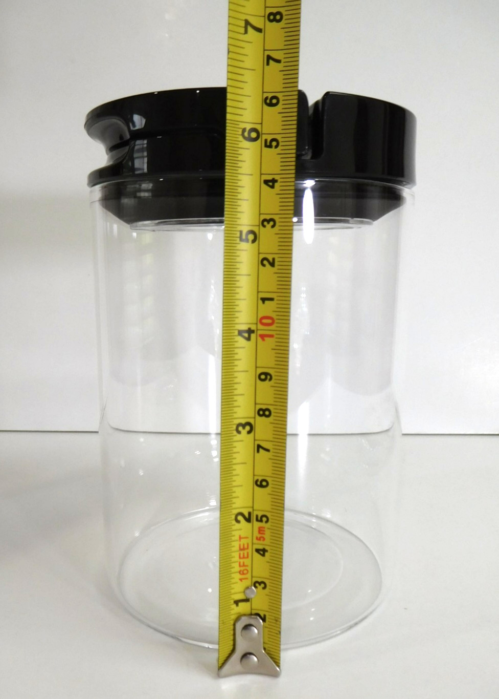 “GLASS” OXO GOOD GRIPS ~ size # ~ FLIPLOCK CANISTER storage jar container (#2)