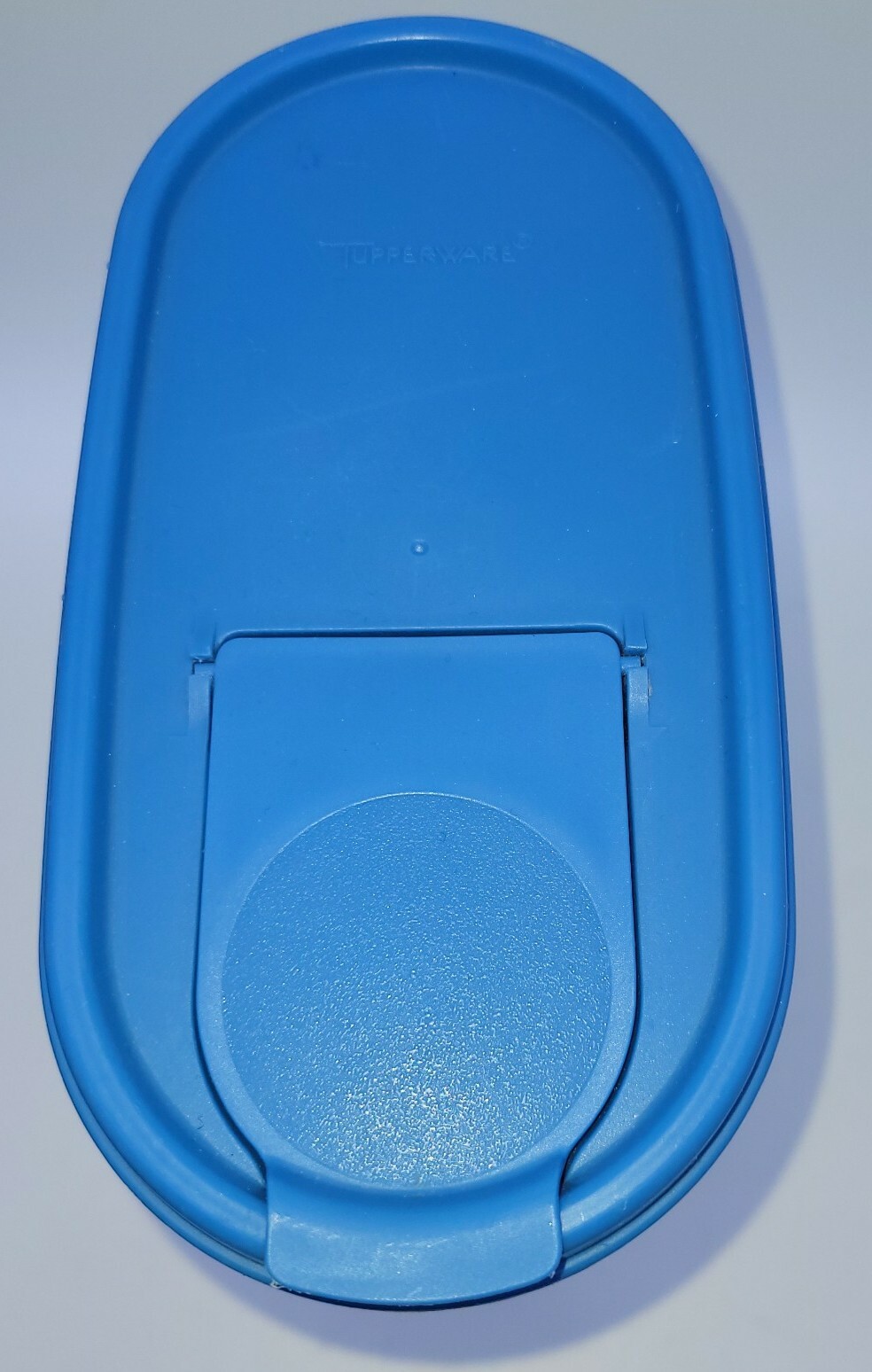 Tupperware 7 1/4 Cup Modular Mate Oval #3 1613-21 w Blue Pour-All Seal #1618-19