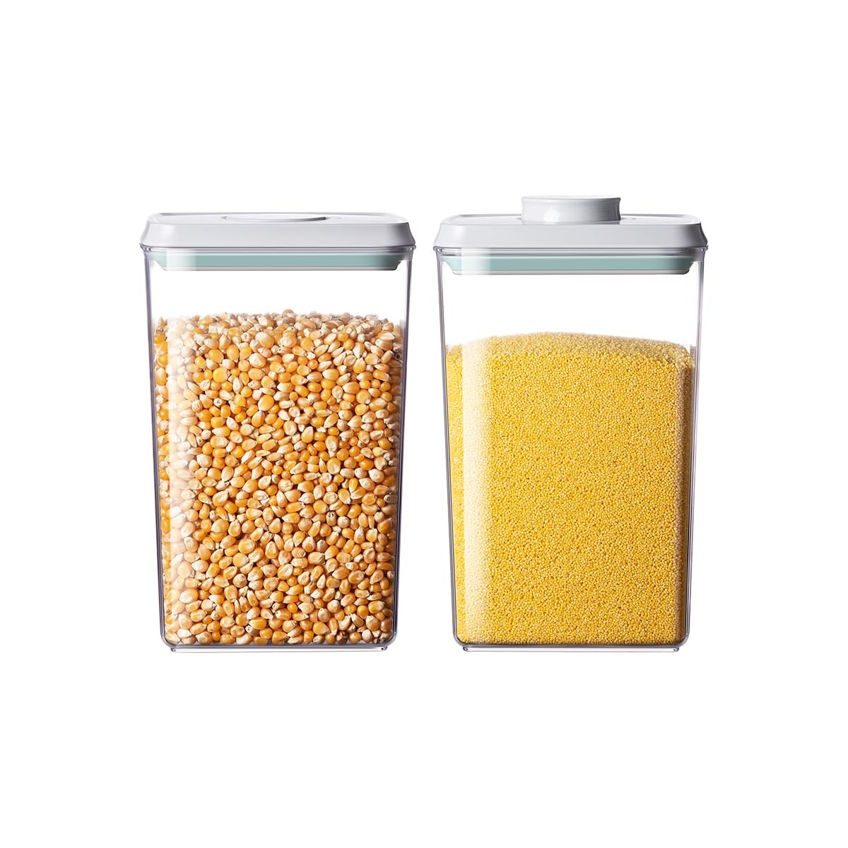 Food Storage Containers with Lids,2.9Qt 2Pcs Airtight Pop Food Storage Contai…