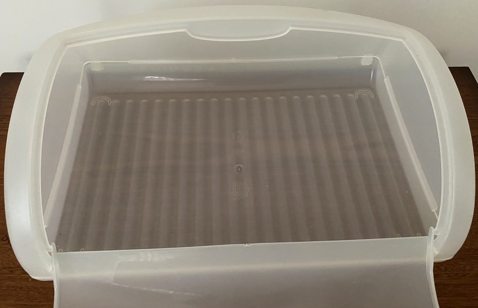 RARE IKEA Bread Bin White Y2K 03/04 Large Plastic Food Storage Container EUC