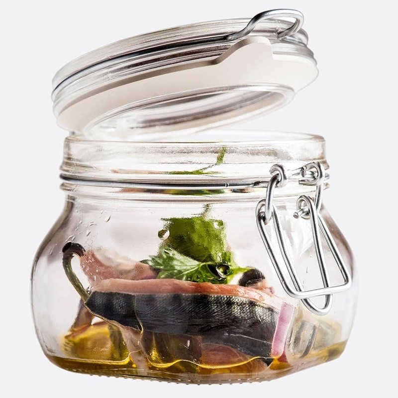Transparent Green Storage Container W/ Lid Lightweight & Durable New