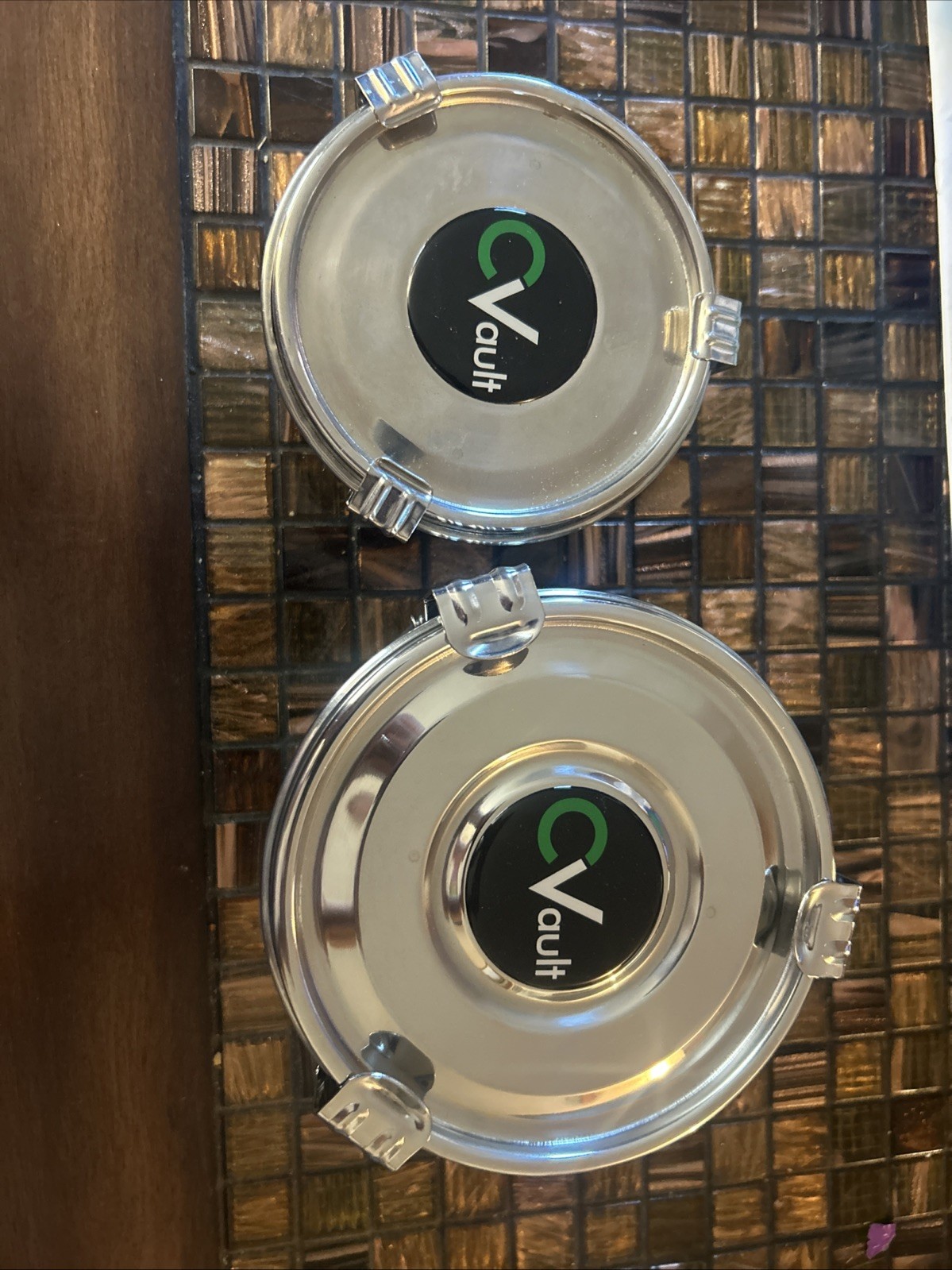 CVAULT 2 Container set | Air Tight & Light Resistant | New