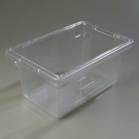 Carlisle Foodservice 1061207 Food Storage Container, 18 In L, Clear, Pk6