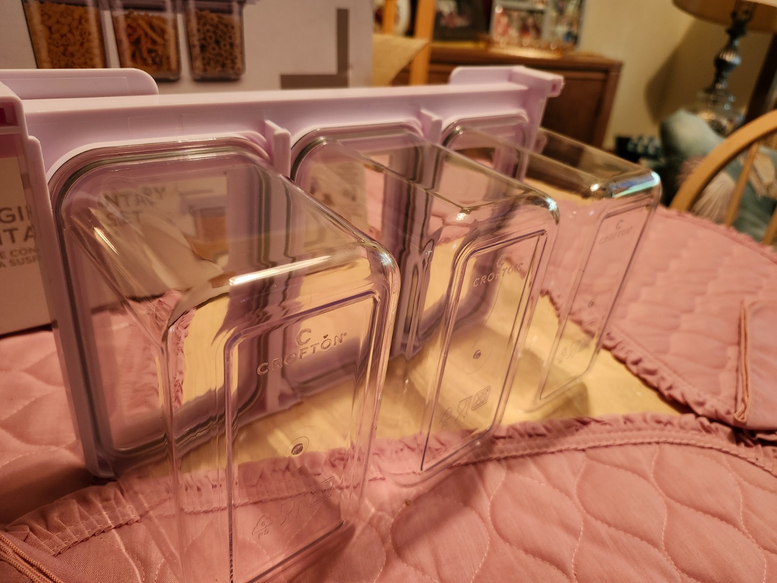 Crofton pantry container set; 3 piece set