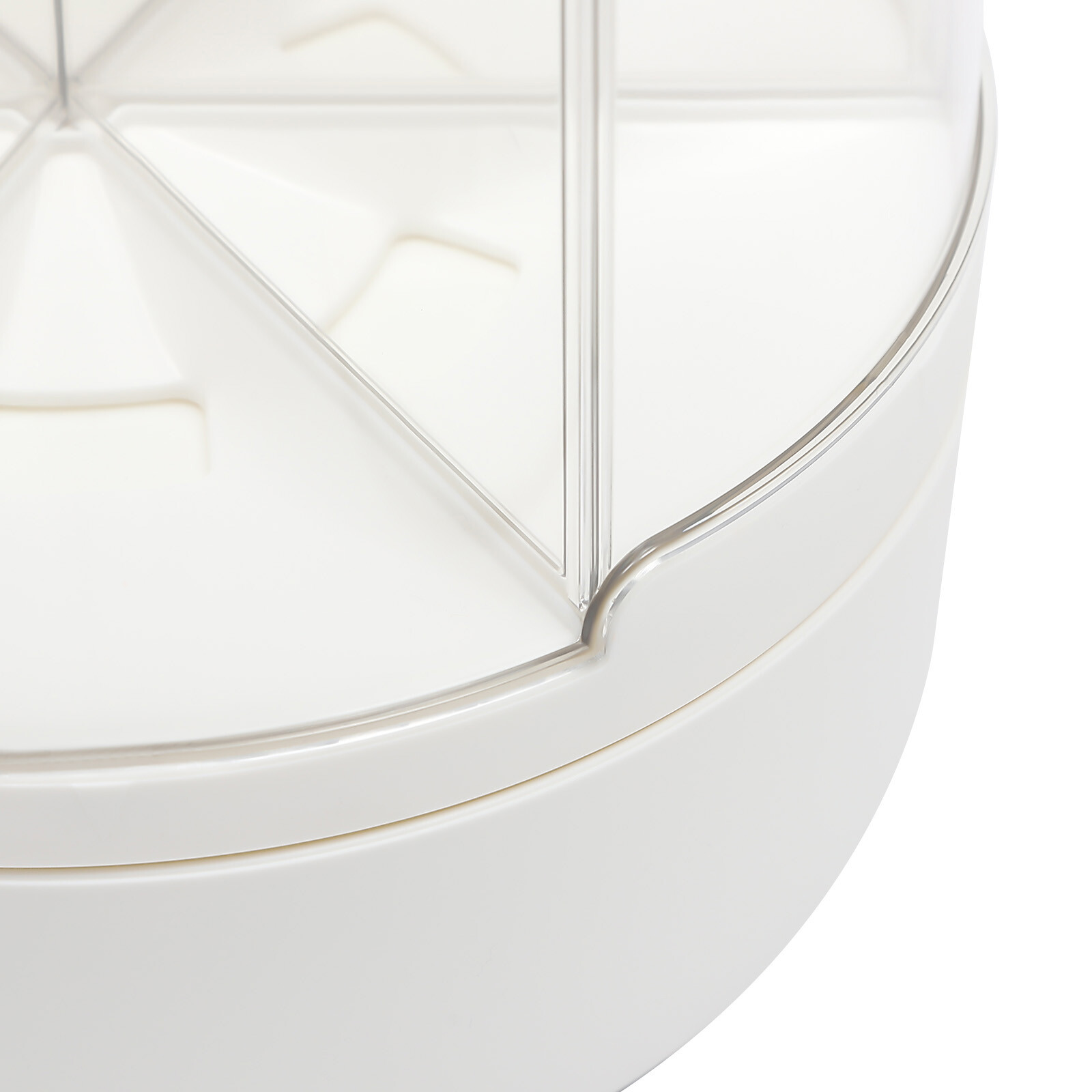 6in1 Rotating Dry Food Bucket Grain Rice Container Cereal Dispenser Storage Box