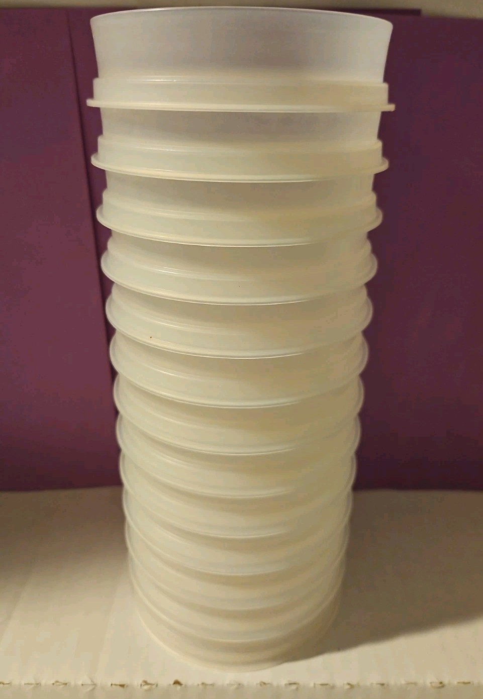 Vintage TUPPERWARE Burger Press Shape Ring 13 BURGER KEEPERS & Seal 884 883 882