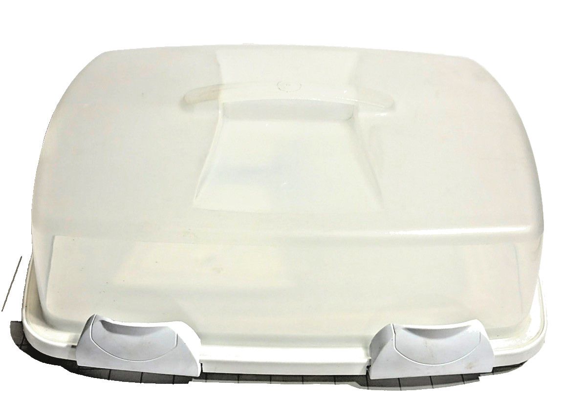 2011 Wilton Ultimate Caddy Cake Holder Carrier Tote Made In USA WHITE