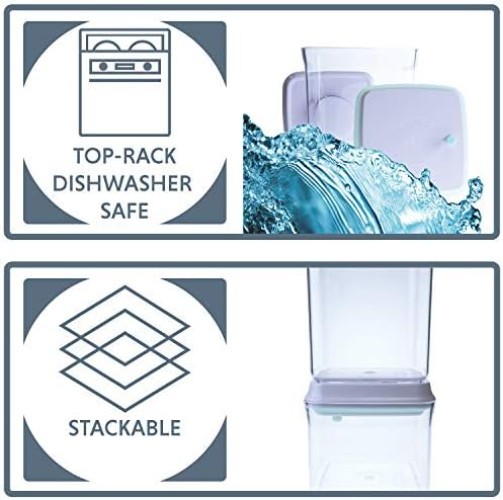 Dishwasher Safe 900ml Airtight Container with Twist Lock – BPA-Free Excellence