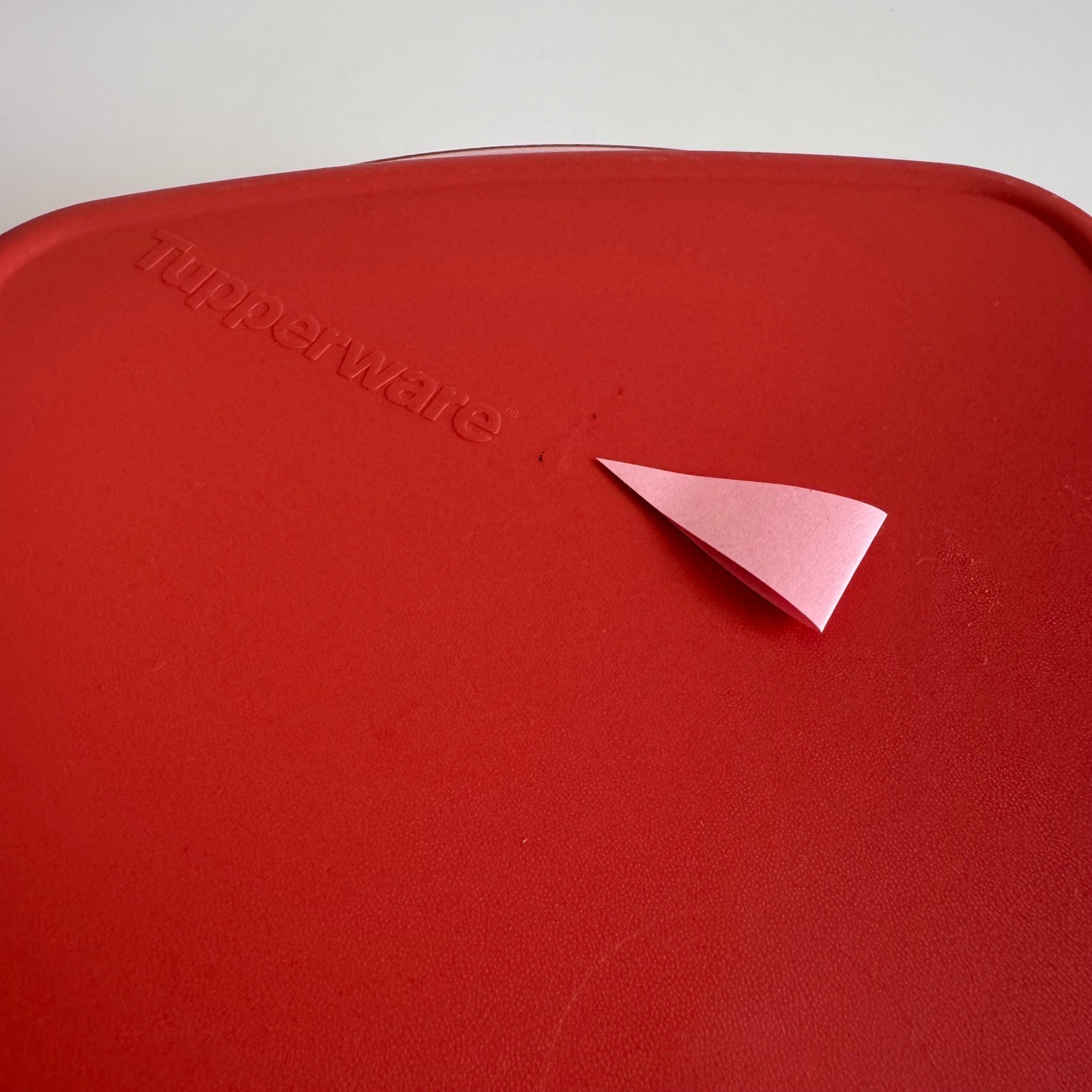 Vintage Tupperware Vent N Serve 4 Piece Set Cranberry Red Microwave Storage