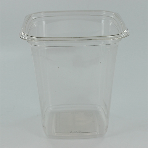 Pactiv PWP APET Plastic Tamper Resistant Square Cake Container, 32 oz., 480/Pack
