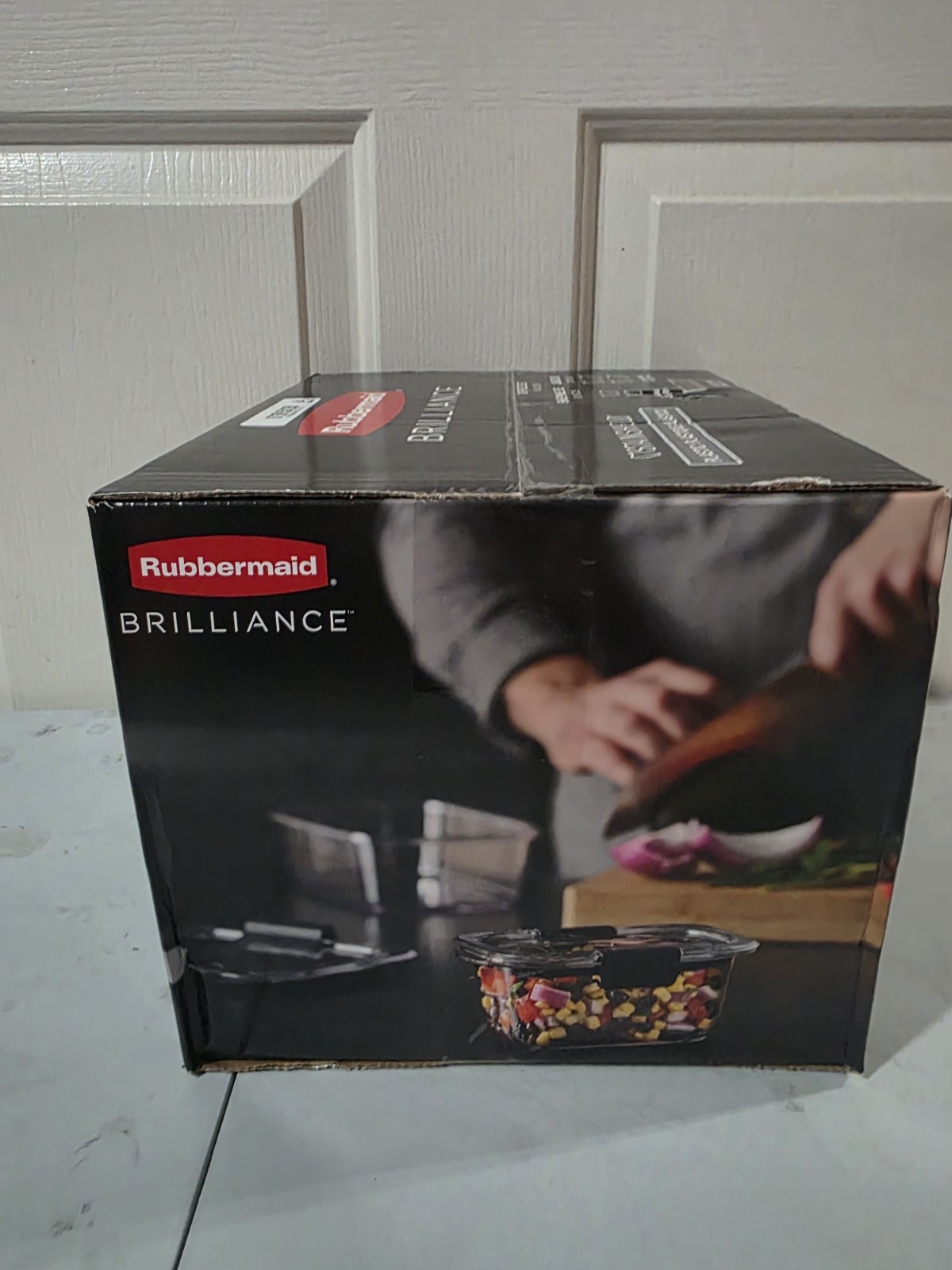 Rubbermaid Brilliance 10-Piece Leak-Proof Clear Food Storage Containers
