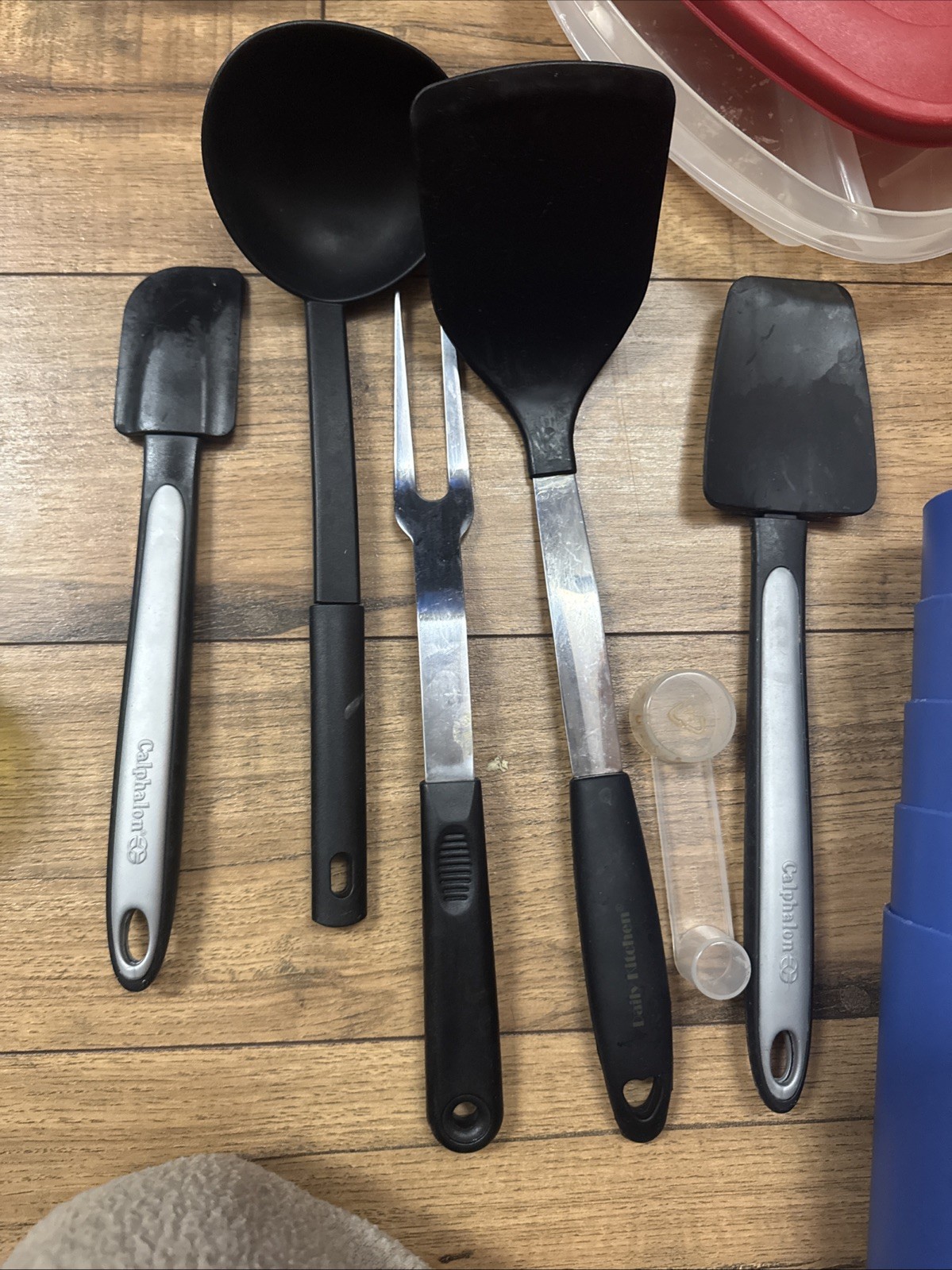 31 Miscellaneous Plastic Containers Cups And Utensils
