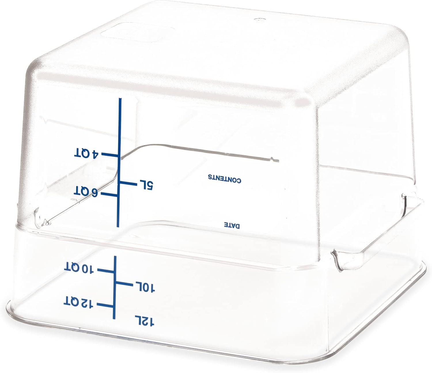 Stackable 12Qt Clear Food Storage Containers – Pack of 3 for Catering & Buffets