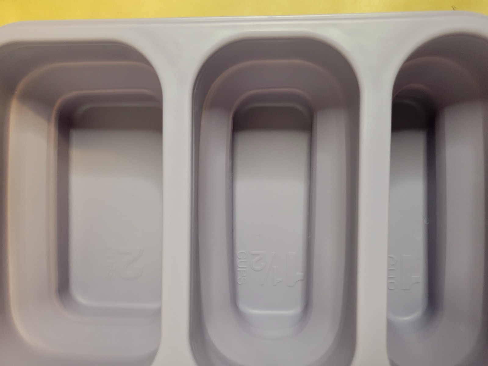 Set of 4 Crofton Portion Perfect 3 – 1 c Silicone Trays w lids 1- 1c 1.5c 2c A11
