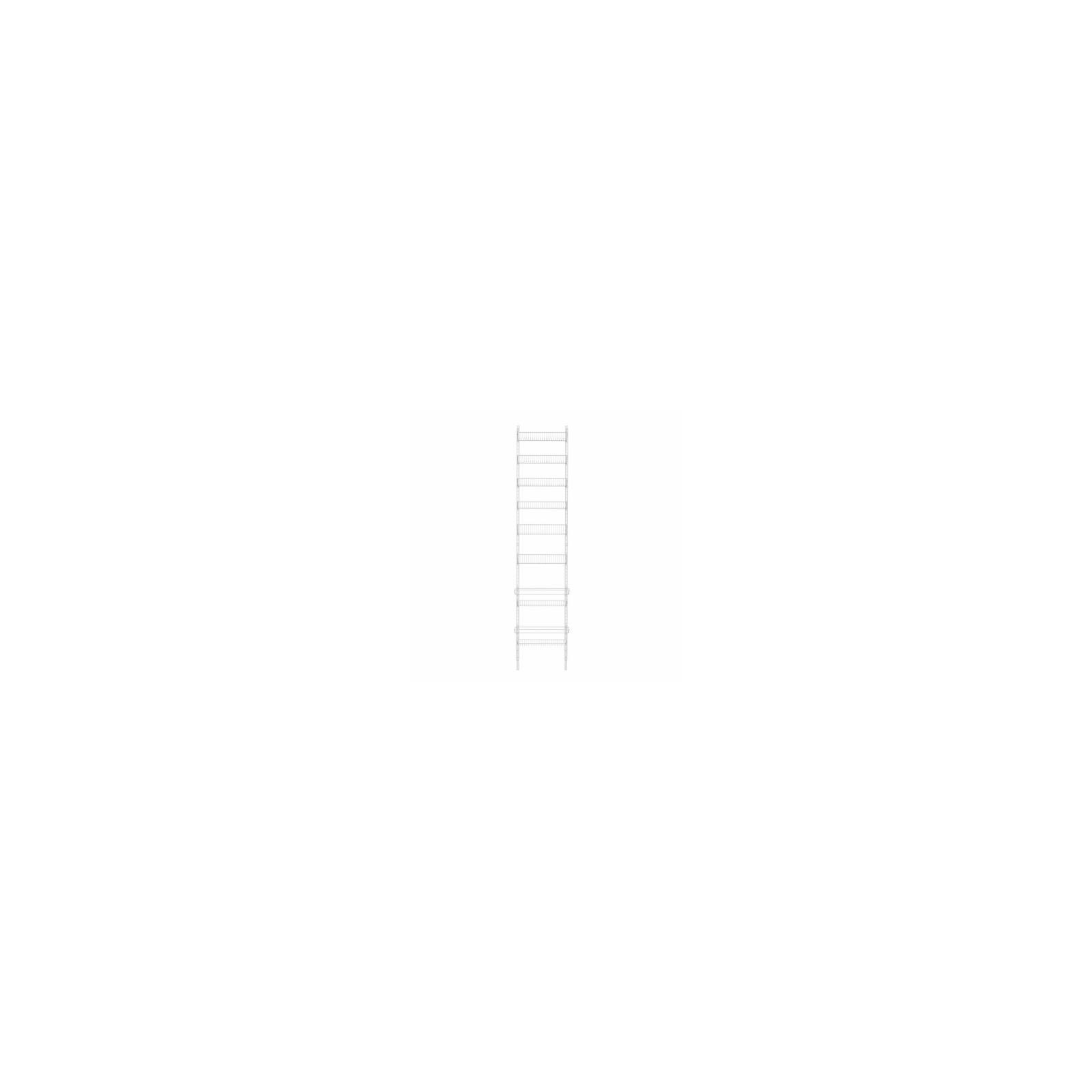 Grayline 411232 10-Shelf Over-The-Door Organizer, White Steel, 76 x 17.5 x 4.5