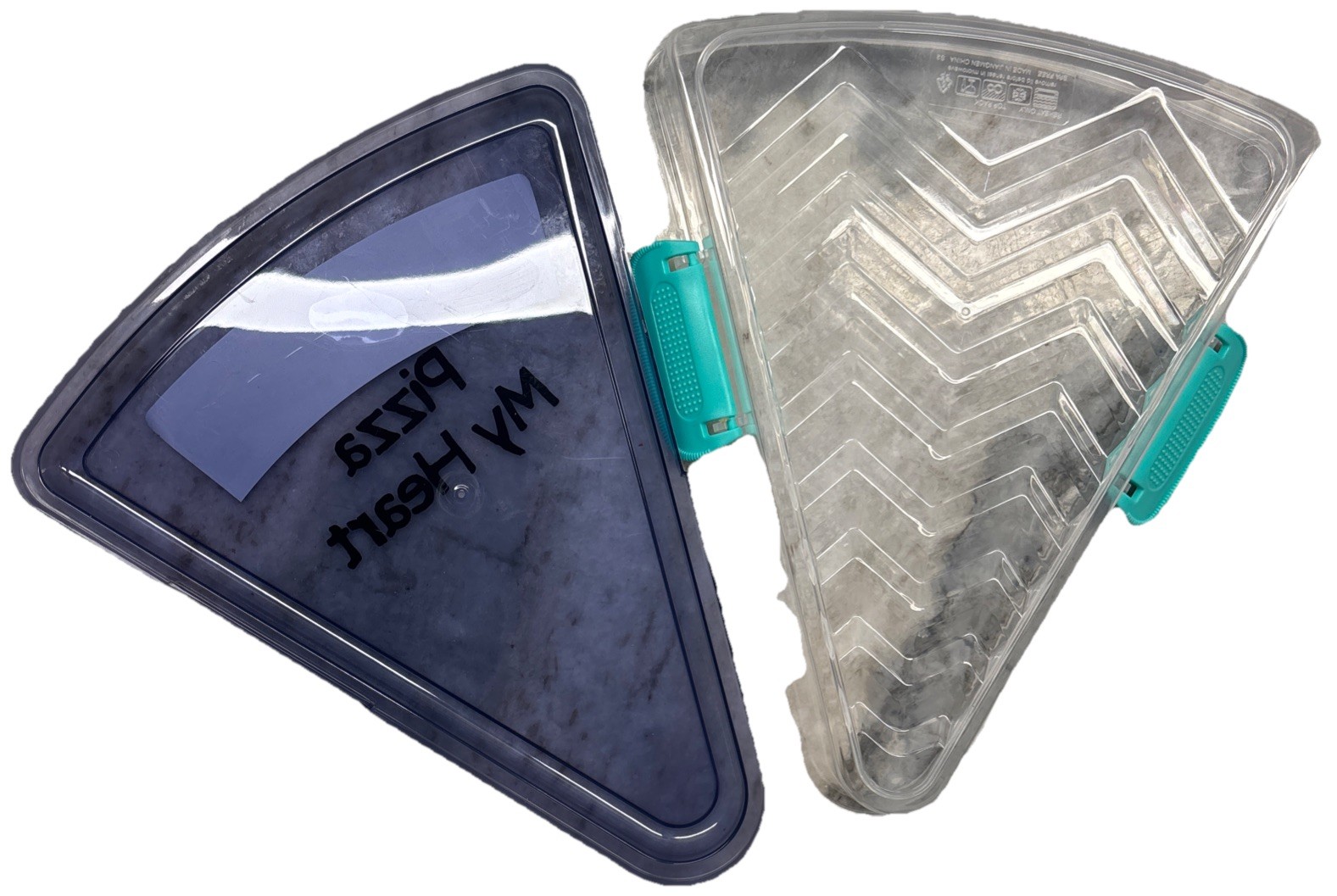 SureFresh “Pizza My Heart” Reusable Pizza Storage Container 3.25 Cups 26oz-NEW