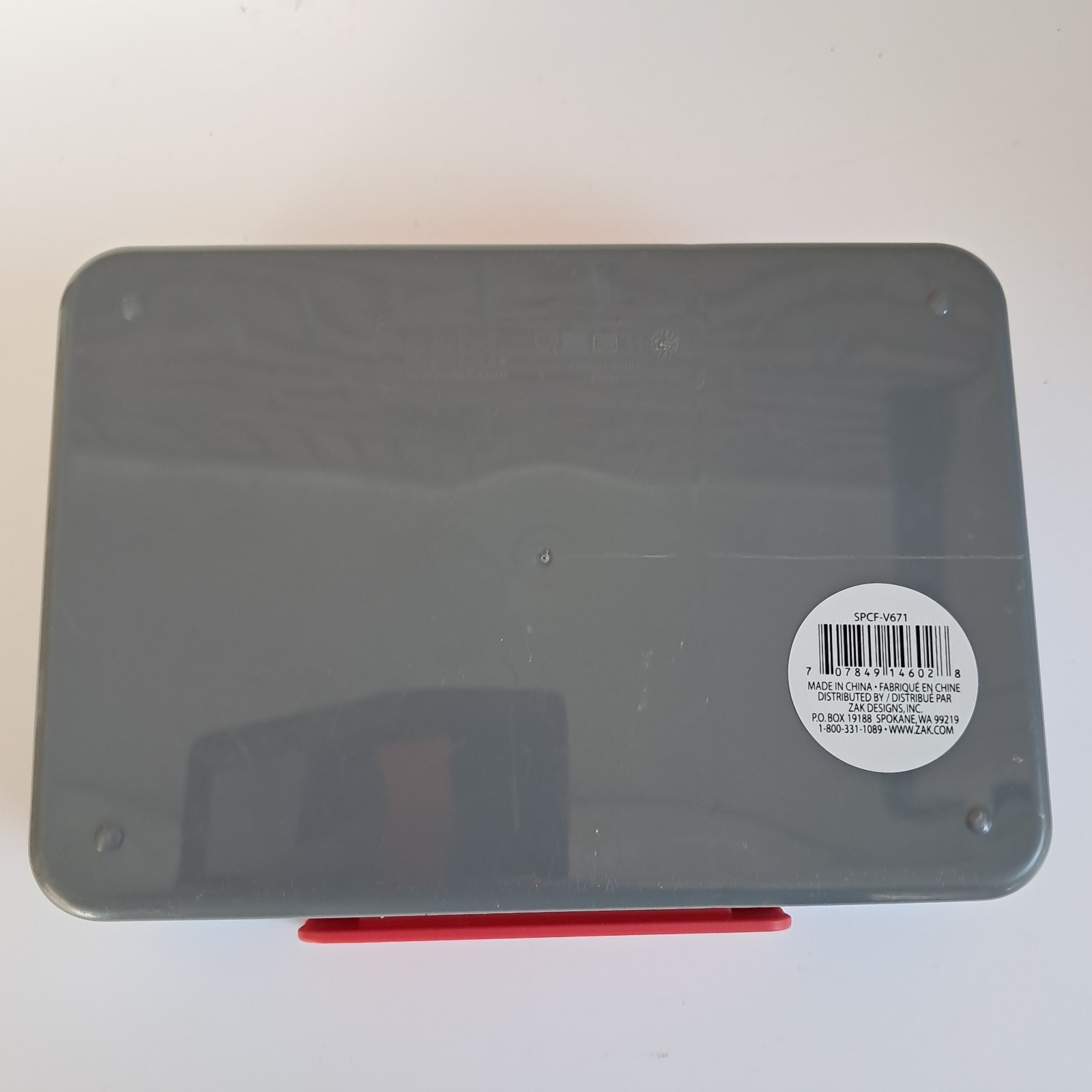 New Spider-Man Plastic 2 Section Seal Food Storage Container – Zak Designs