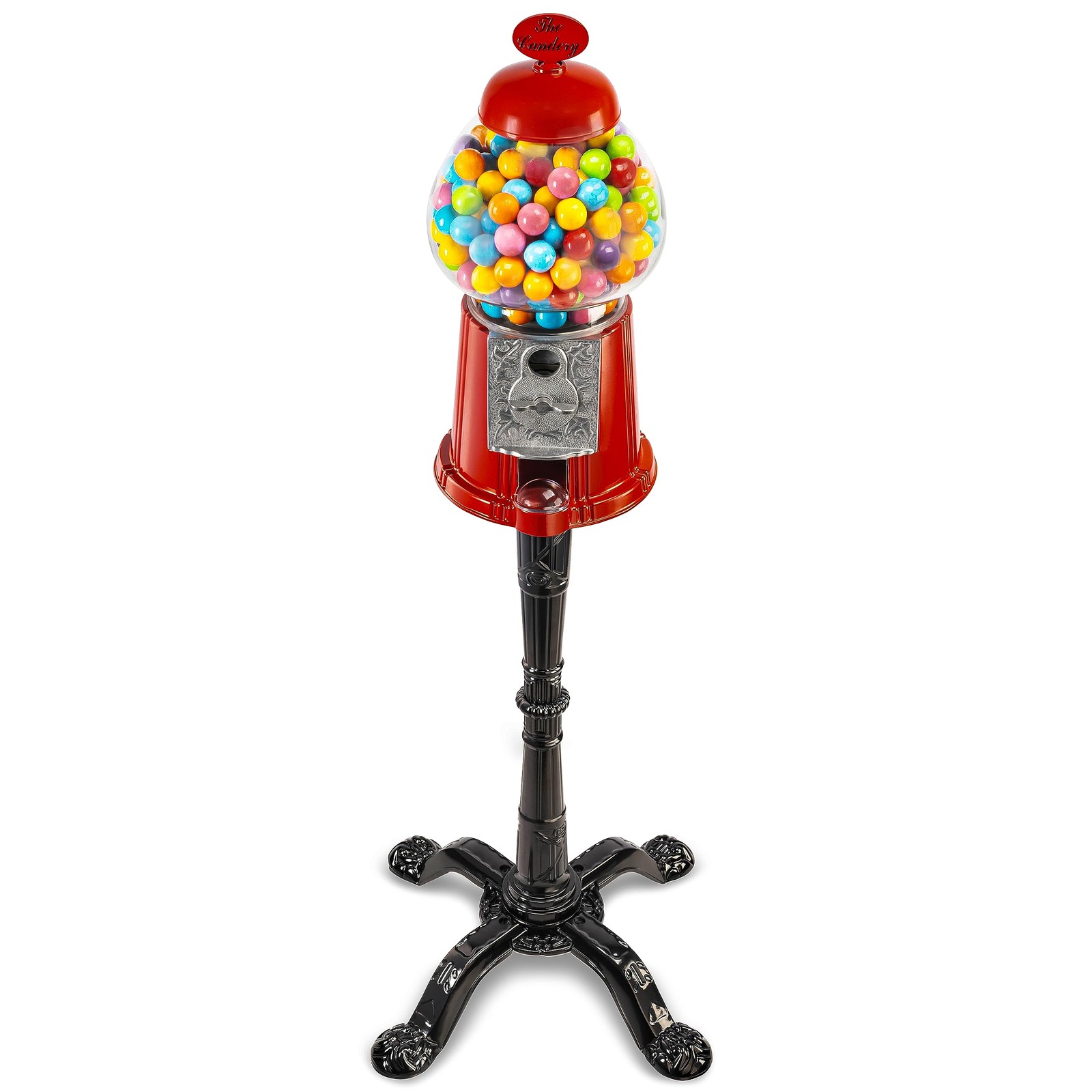 Gumball Bubble Machine 15 Inch Candy Dispenser with Stand for 0.62 Inch Hea…